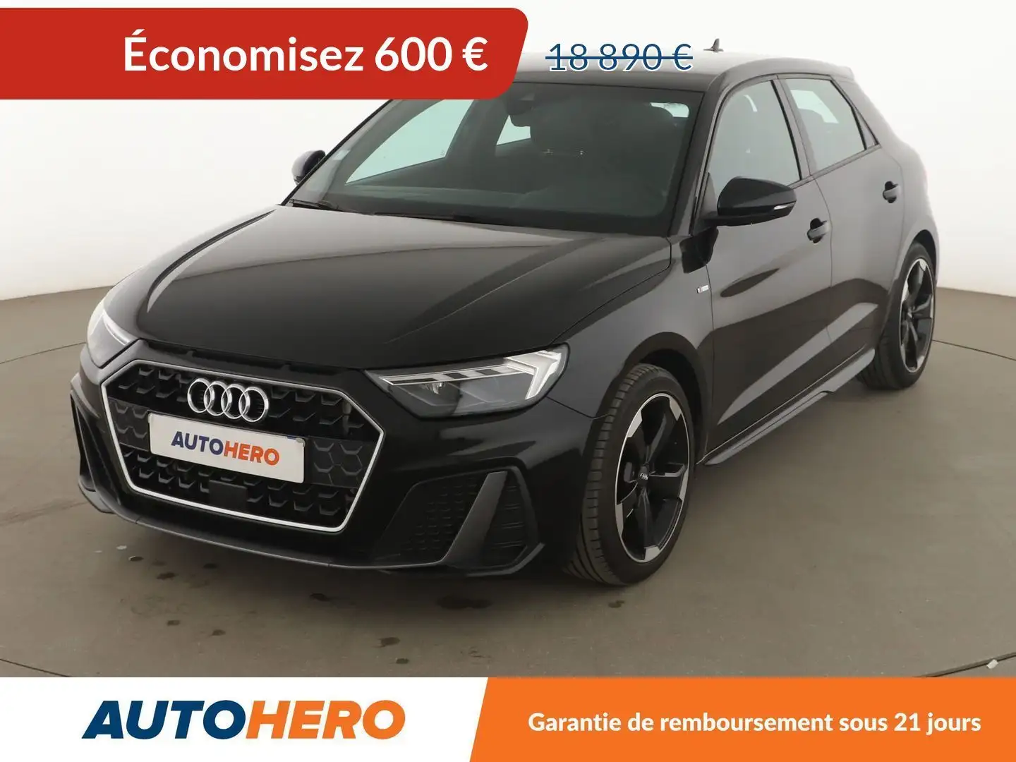 Audi A1 Sportback 30 TFSI S Line S Tronic 7 Noir - 1