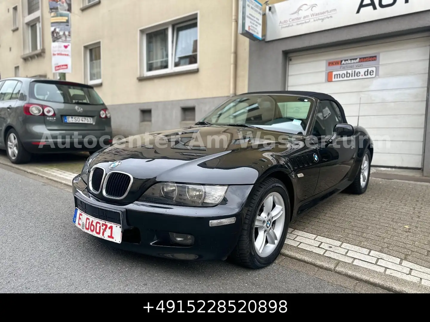 BMW Z3 Roadster 1.9i Leder|Klima|SHZ|Elk Verdeck Schwarz - 1