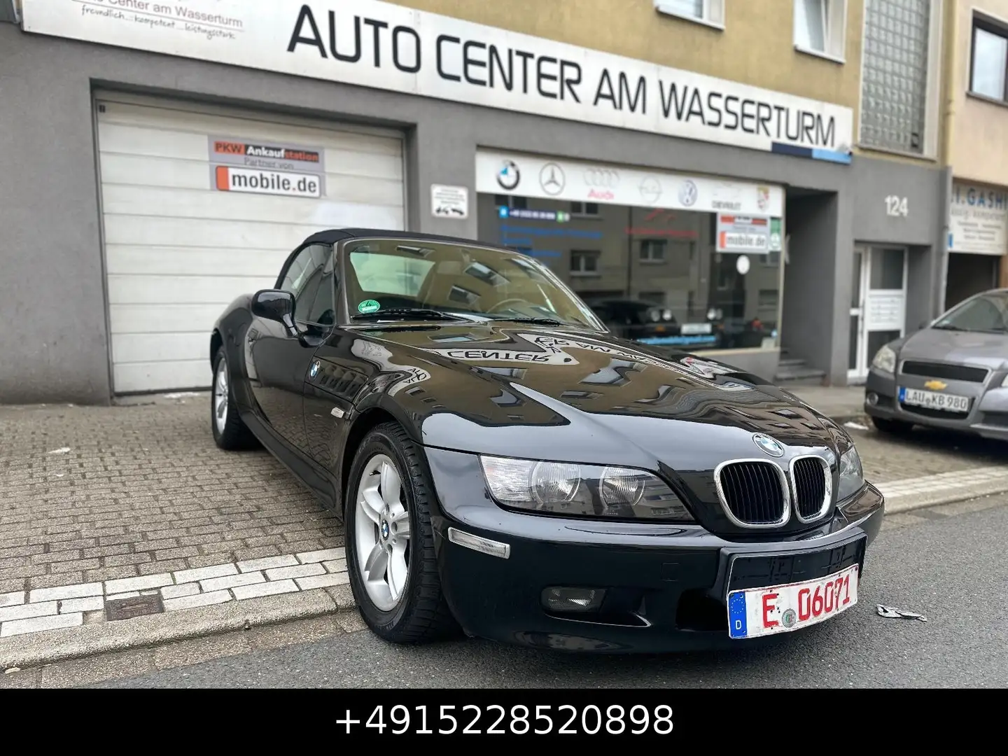 BMW Z3 Roadster 1.9i Leder|Klima|SHZ|Elk Verdeck Schwarz - 2