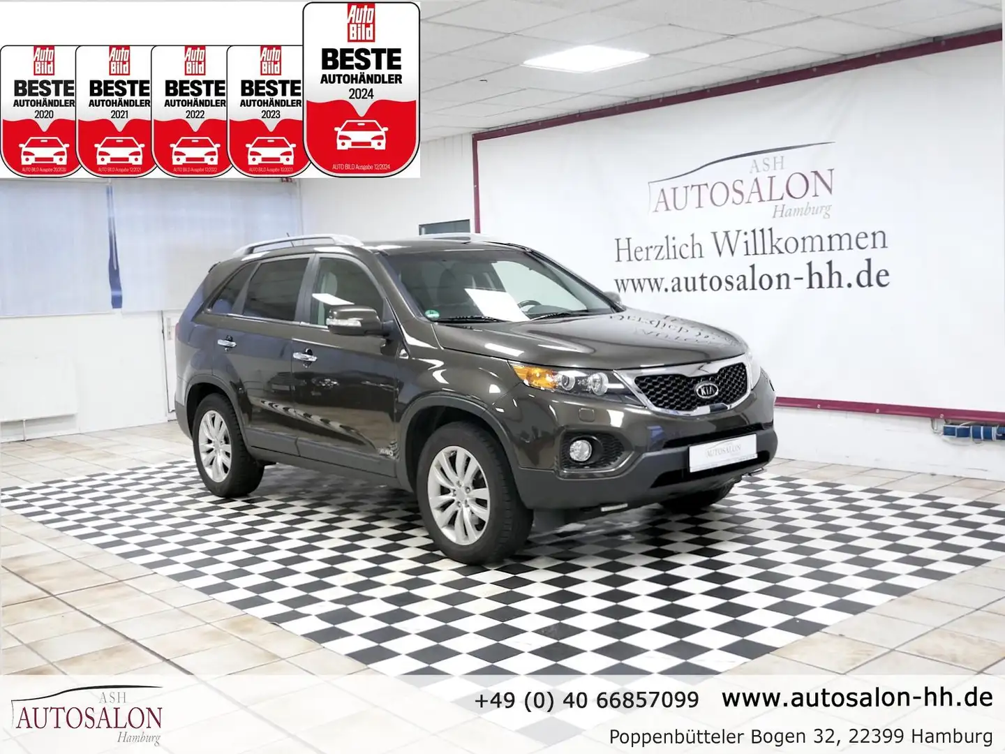 Kia Sorento Spirit 4WD*2Vorb*AHK*Kamera*Xeno*PDC*Navi* Braun - 1