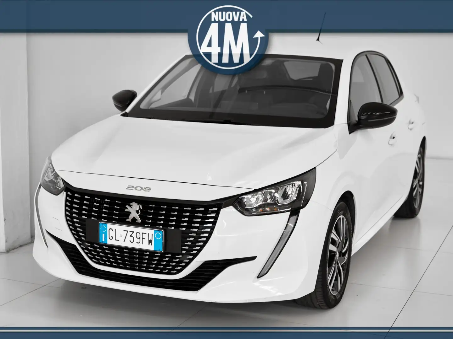 Peugeot 208 208 II 2019 1.2 puretech ALLURE Wit - 1