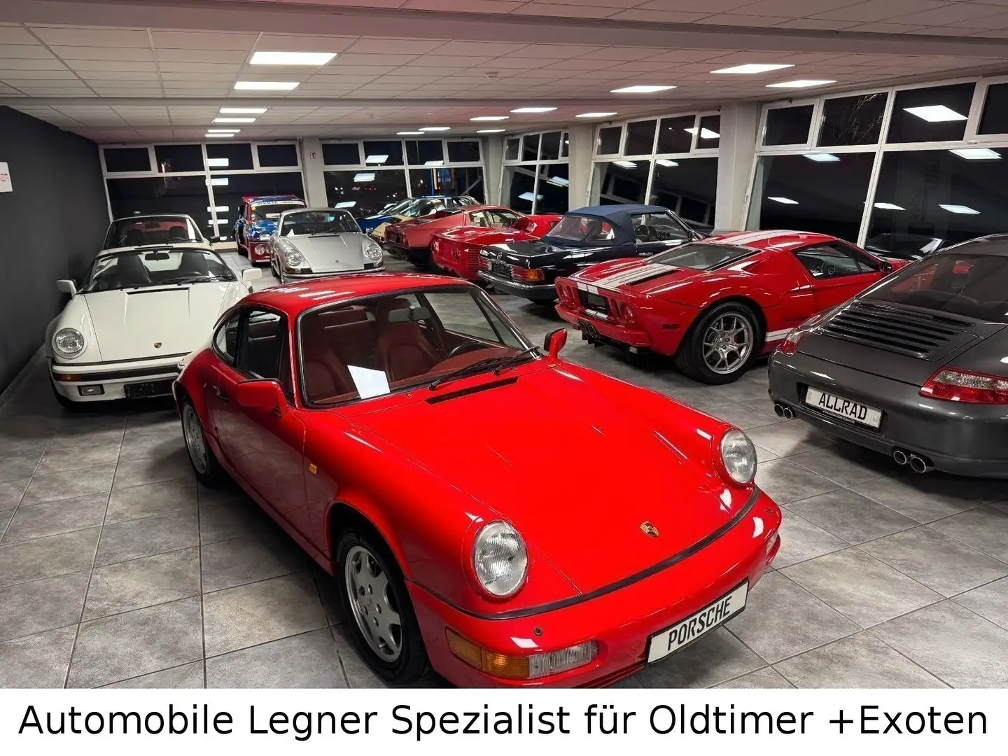 Porsche 964 Carrera 2 Münchner Auslieferung wie neu 1 Hd Rouge - 2