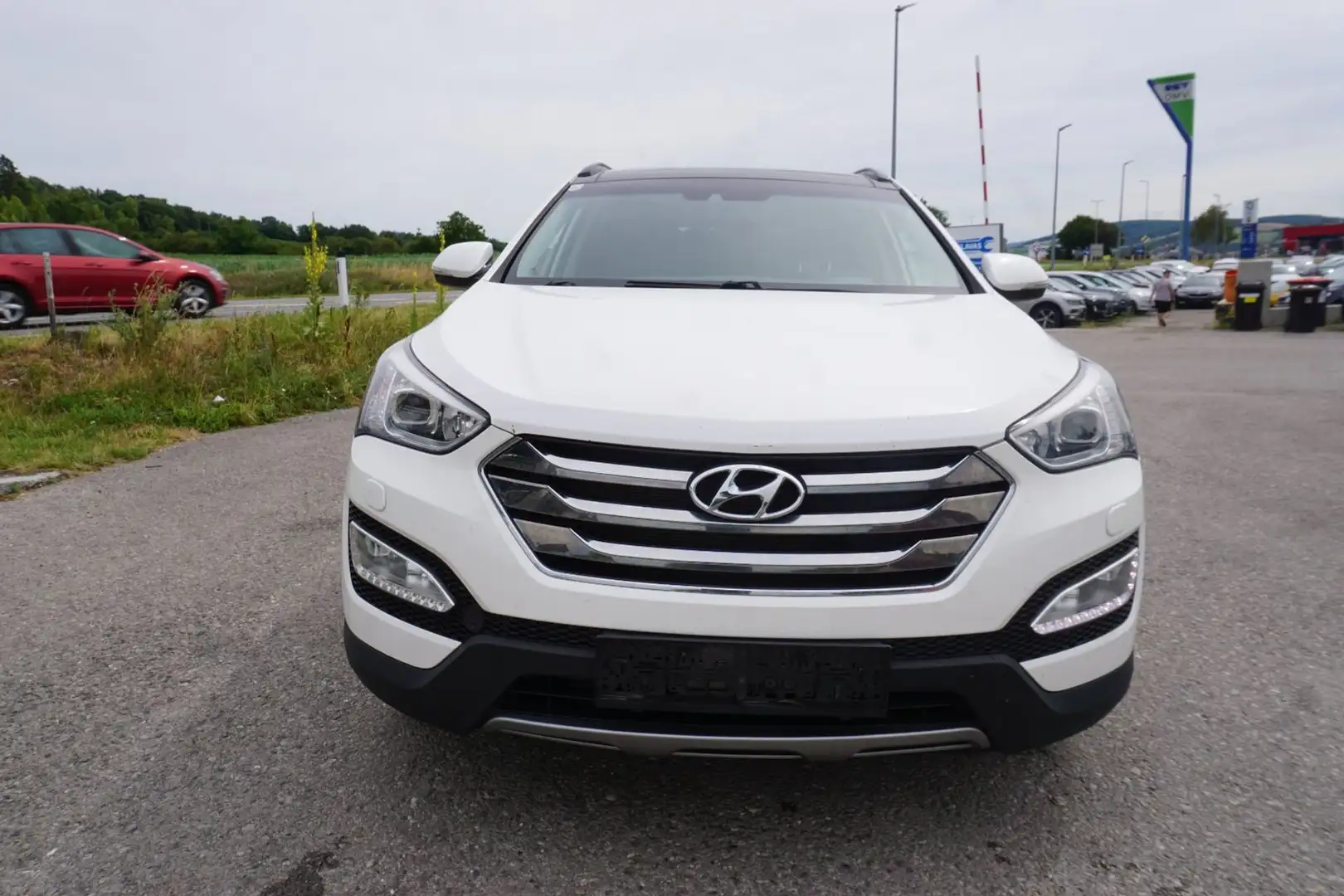Hyundai SANTA FE Style 4WD 2,2 CRDi Weiß - 1