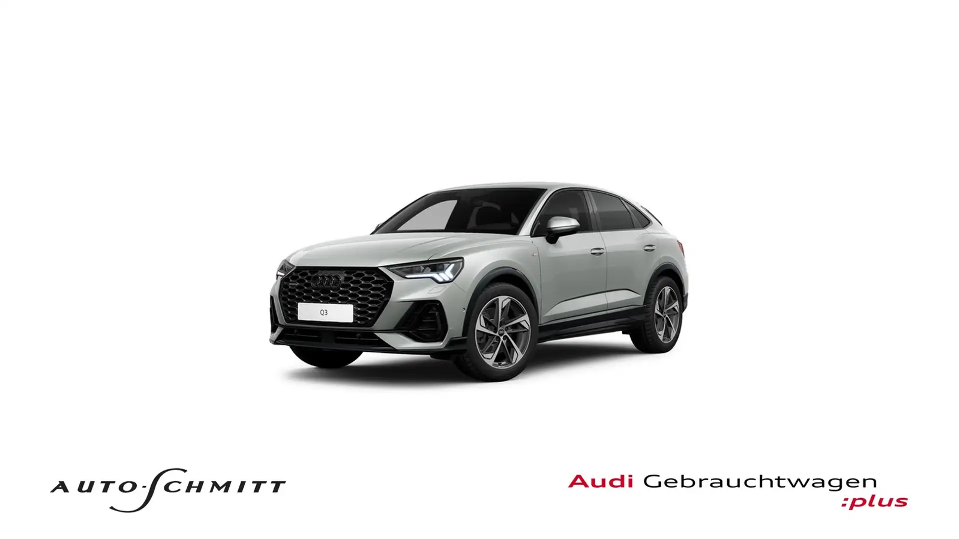 Audi Q3 Sportback 40 TDI quattro S line S-tronic SONOS ... Argent - 1