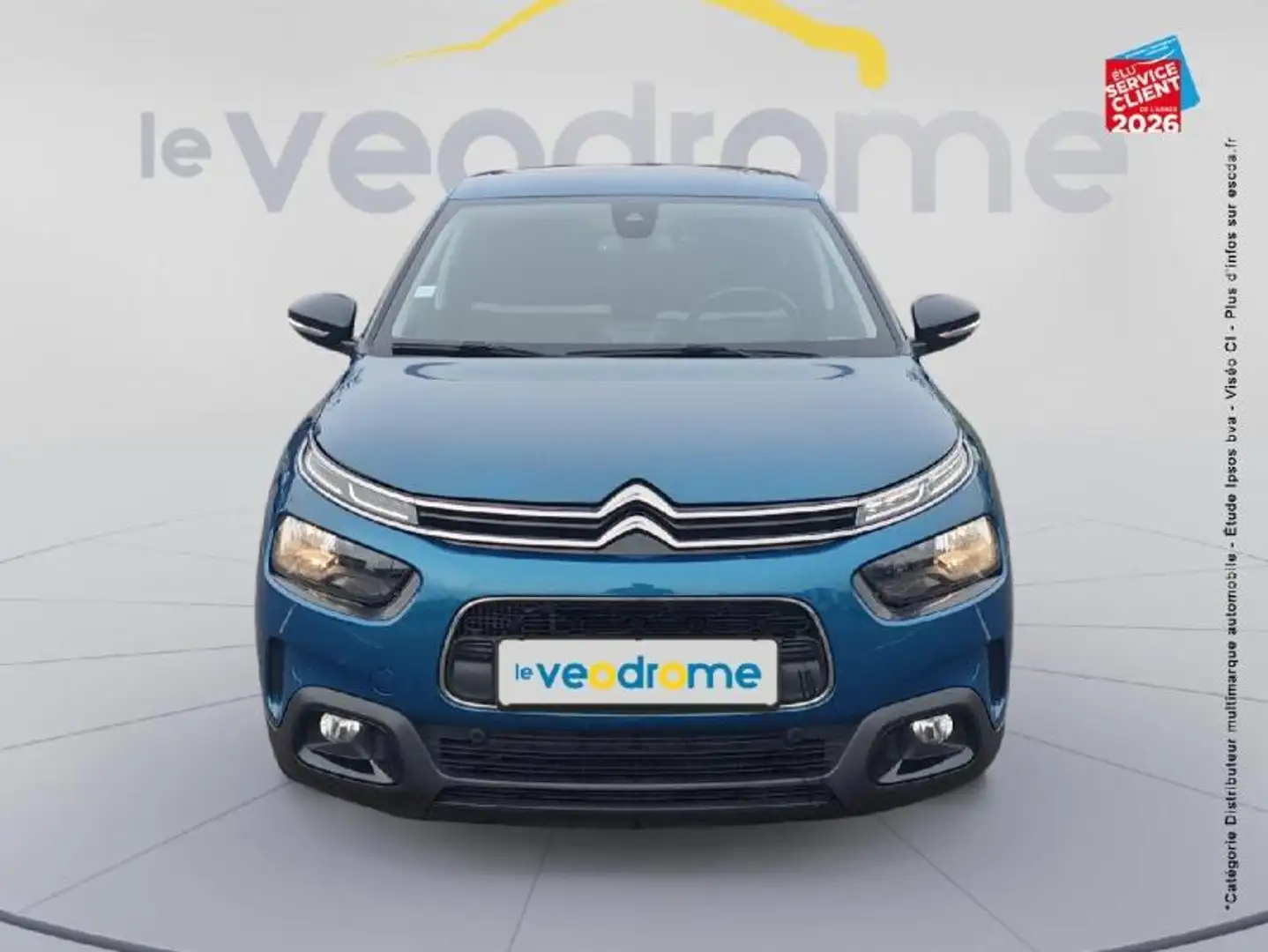 Citroen C4 Cactus BlueHDi 100ch S/S Shine E6.d-TEMP Tpano GPS Radar AR Carplay Bleu - 2