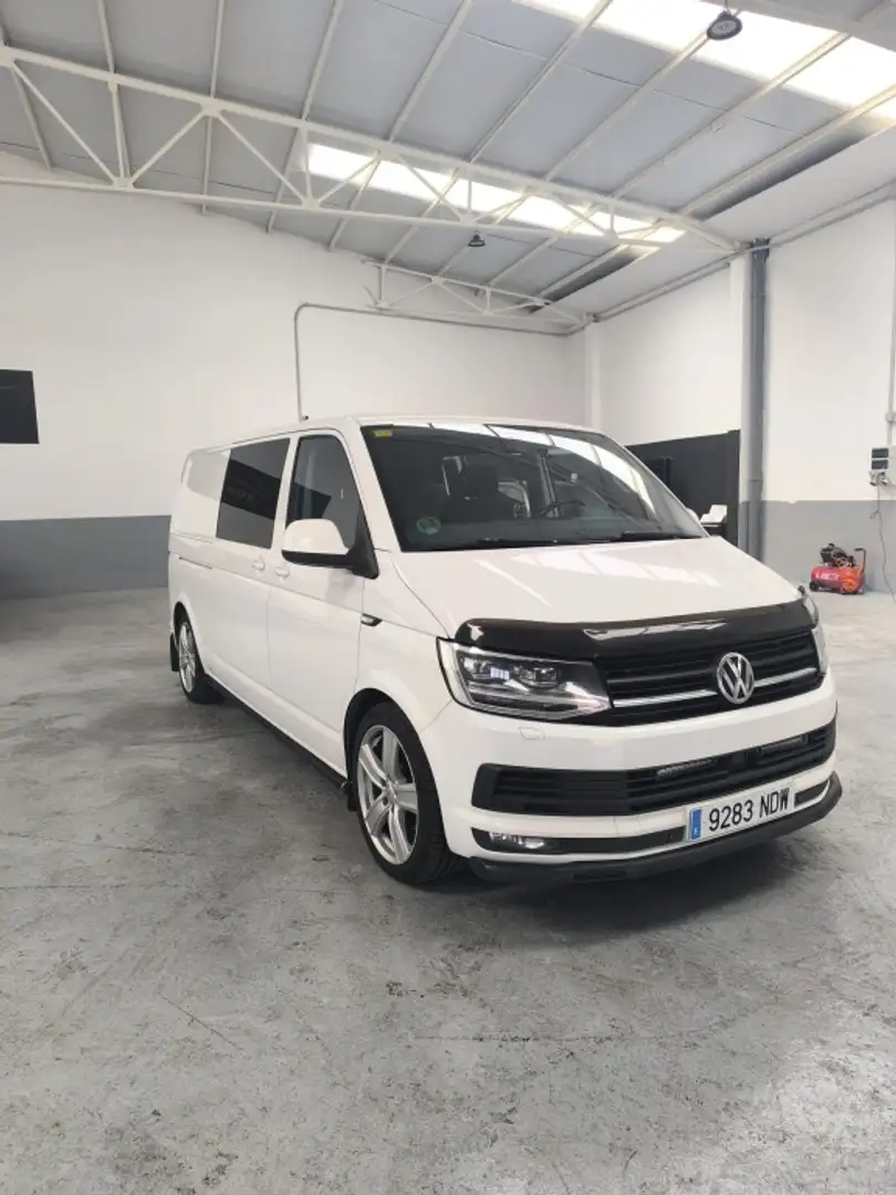 Volkswagen Transporter Mixto Plus 2.0TDI SCR BMT Largo DSG 11 Blanco - 1