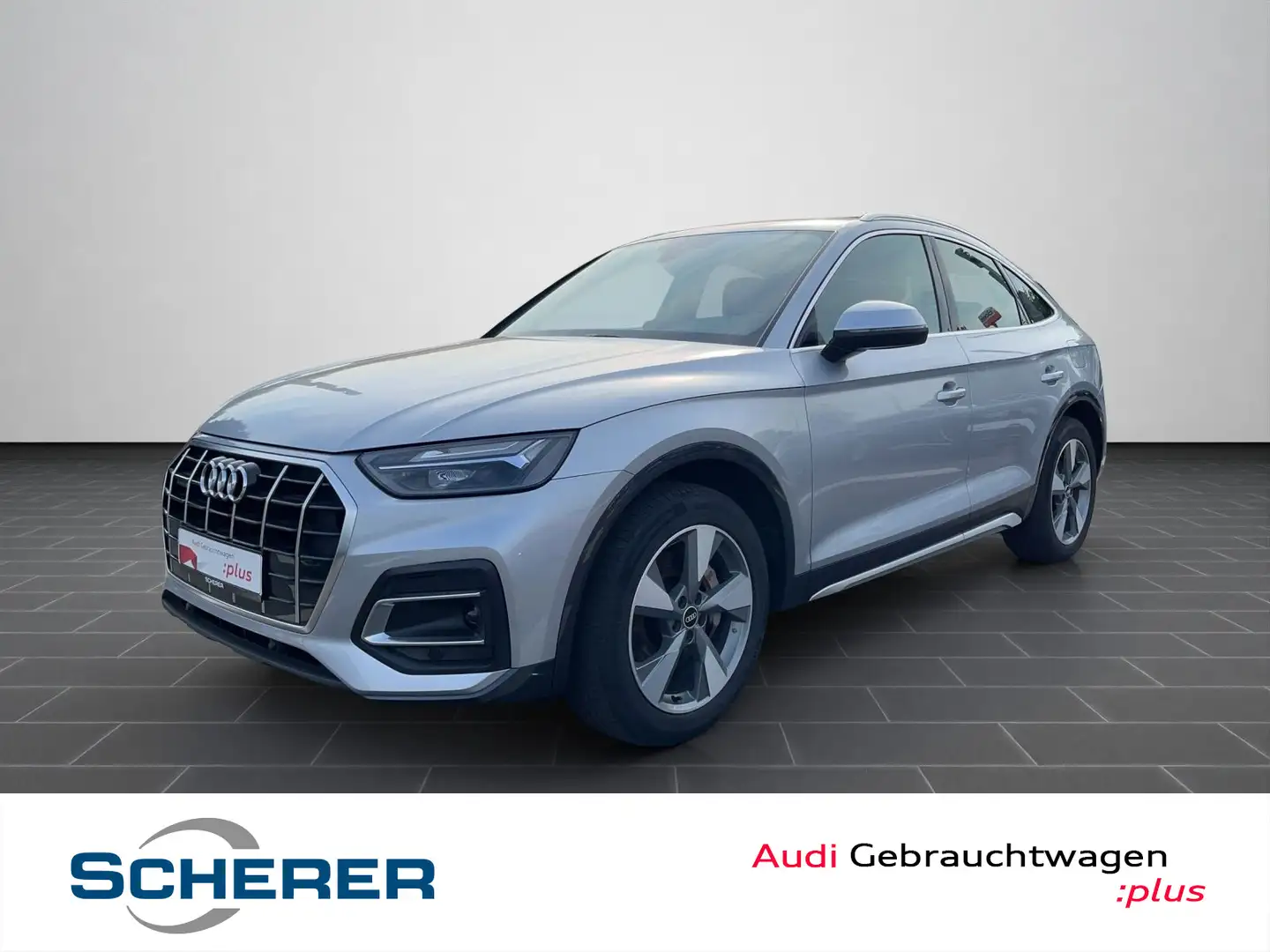 Audi Q5 50 TFSIe quattro advanced S tronic Silber - 1