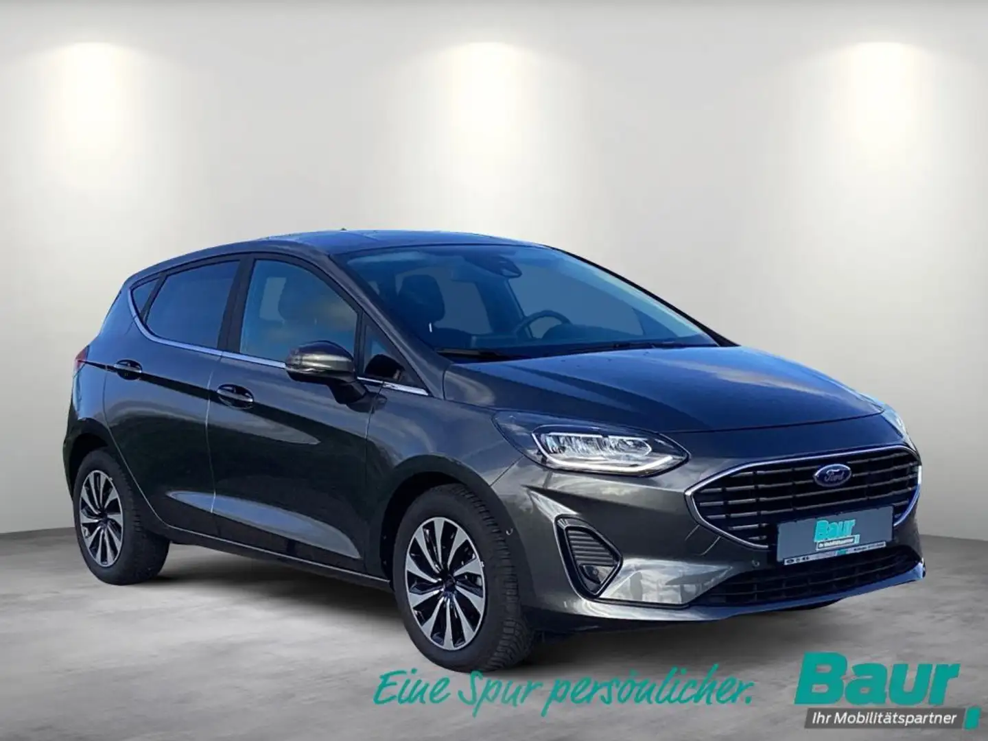 Ford Fiesta 1.0 EcoBoost S&S TITANIUM NAVI Winter-Paket Grigio - 2
