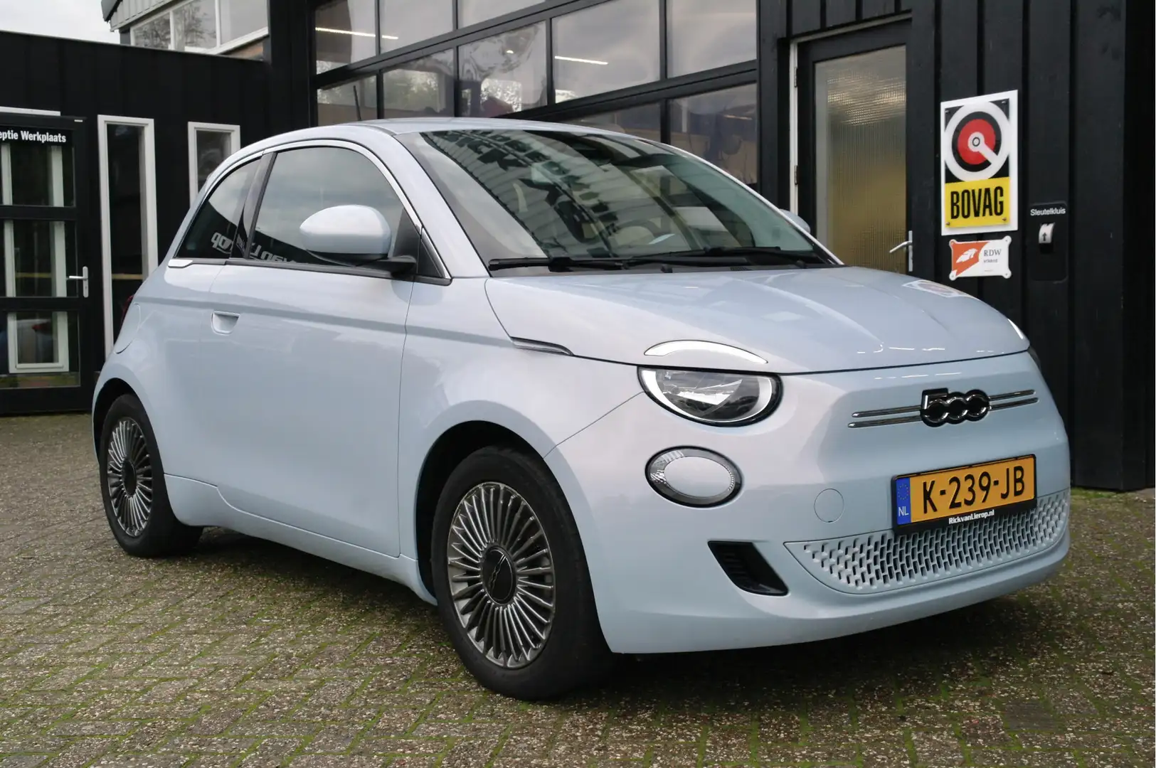 Fiat 500e Icon 42 kWh | NL-Auto | Carplay | SOH 91% | LED | Bleu - 1