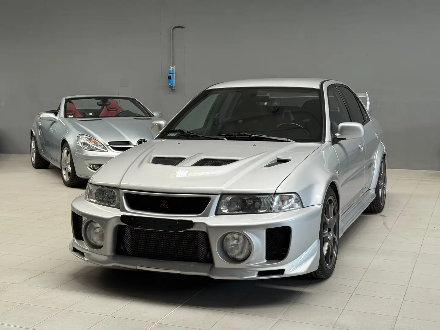 Mitsubishi Lancer Evo 5 GSR Grigio - 1