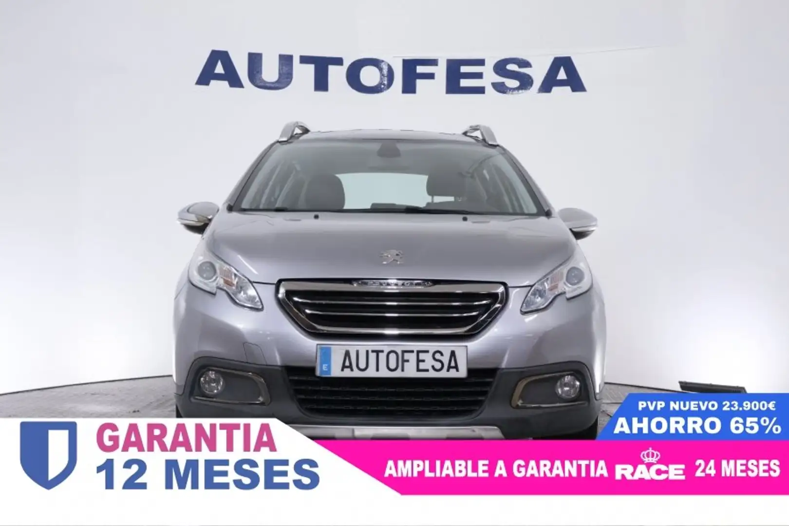 Peugeot 2008 1.2 PURETECH 130CV ALLURE 5P # NAVY,PARKTRONIC Gris - 2