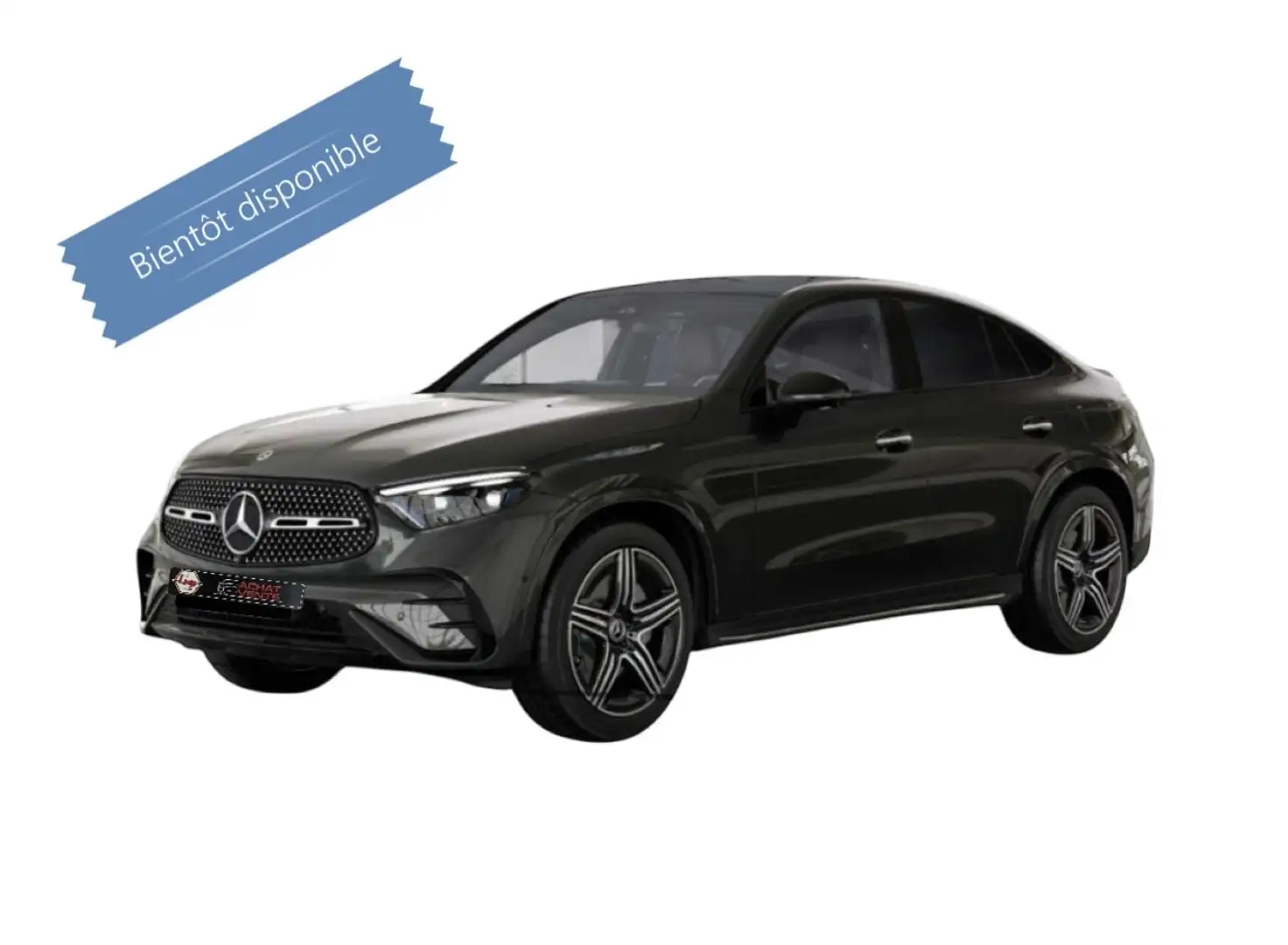 Mercedes-Benz GLC 200 Coupé AMG Pack- Automat🔝70.635 km🔝 Noir - 1