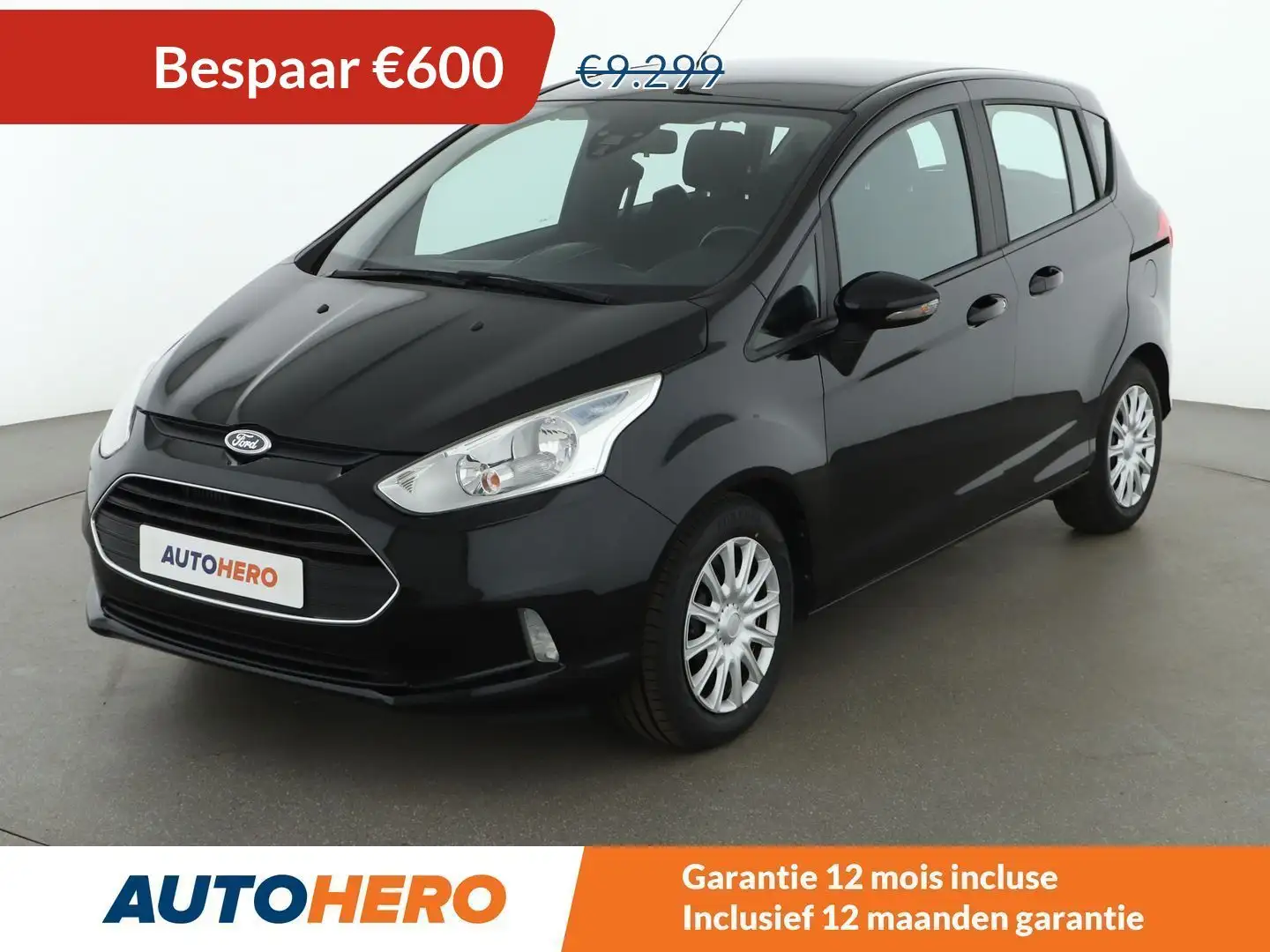 Ford B-Max 1.0 EcoBoost Trend Zwart - 1