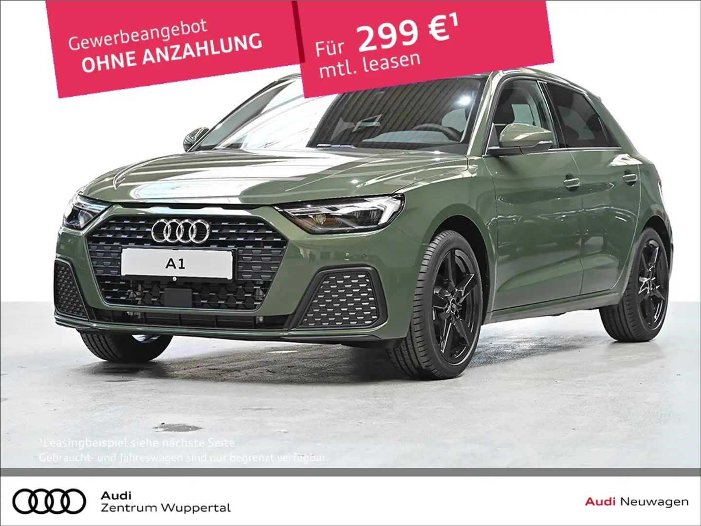 Audi A1 SPORTBACK 25 TFSI KAMERA LED SHZ VIRTUAL COCKPIT Vert - 1