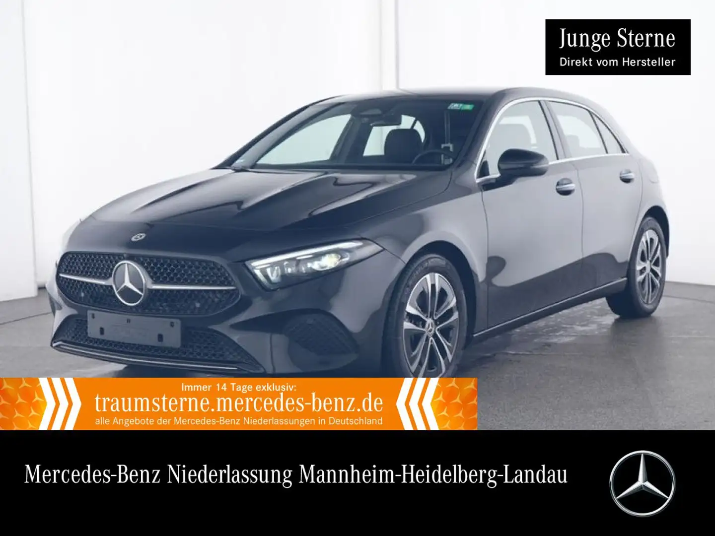 Mercedes-Benz A 180 d PROGRESSIVE+MULTIBEAM+KAMERA+TOTW+KEYLESS Schwarz - 1
