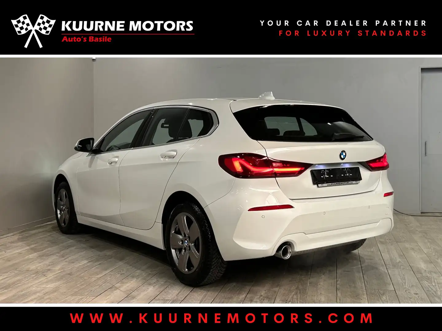 BMW 116 i Alu16"/Led/Gps/Carplay/Cruise/Pdc *1j garantie* Blanc - 2