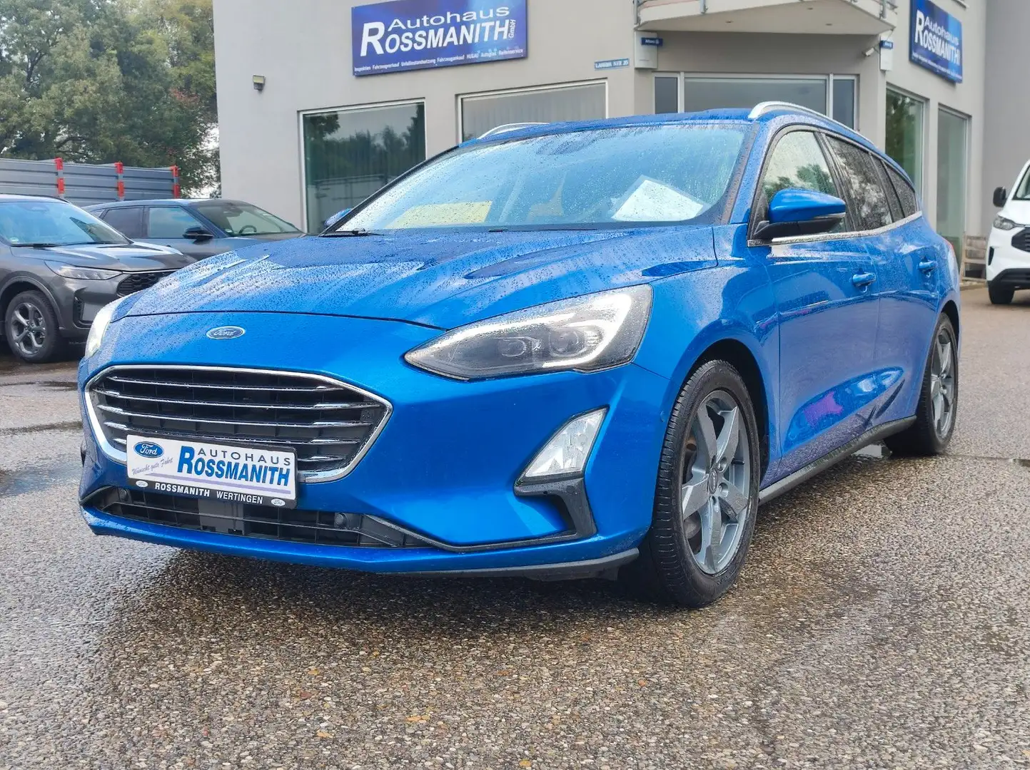 Ford Focus Turnier Titanium X 2.0 Autom. *ACC/HUD/NAV Bleu - 1