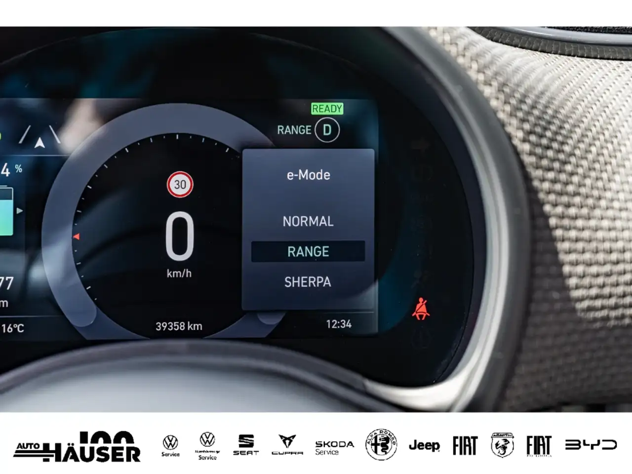 Fiat 500e La Prima by Bocelli 42 kWh JBL GLASDACH SITZHZG. N 21