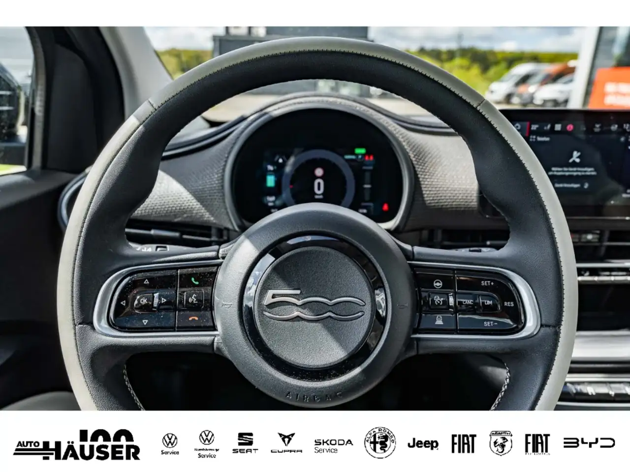 Fiat 500e La Prima by Bocelli 42 kWh JBL GLASDACH SITZHZG. N 19