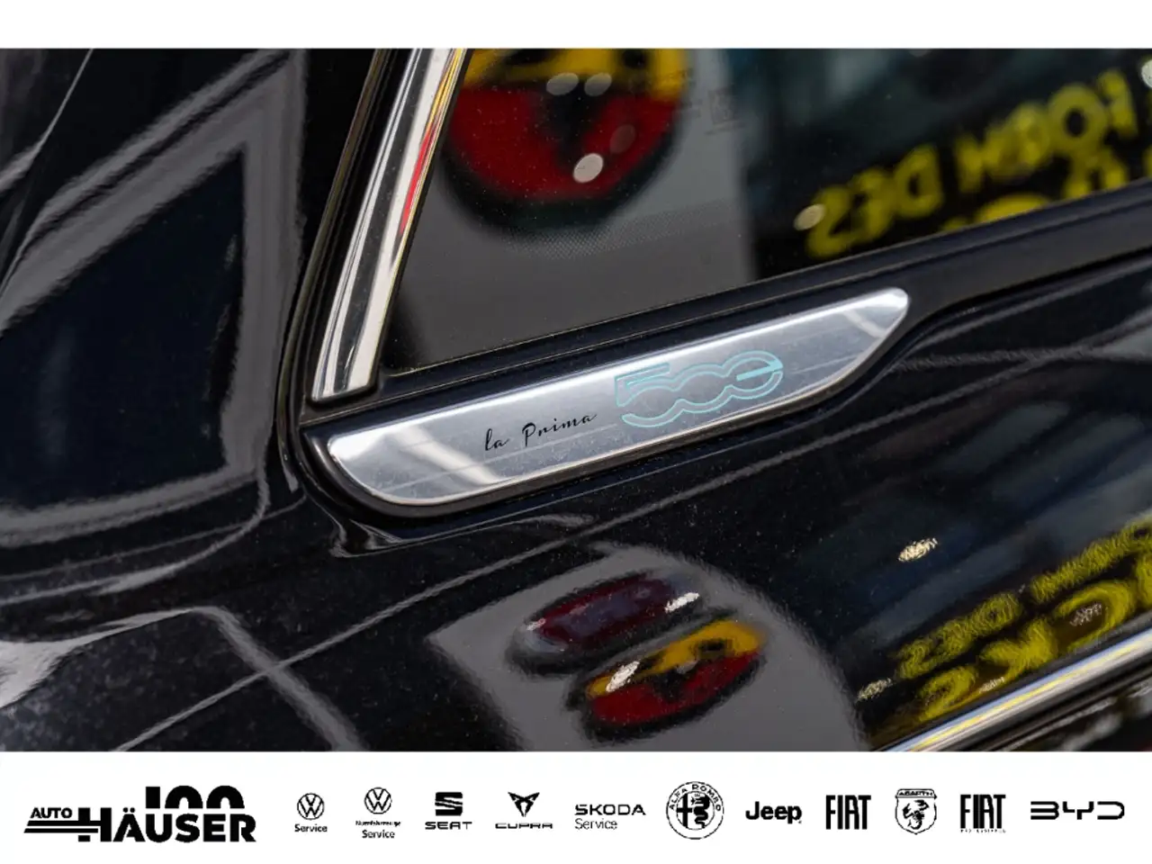 Fiat 500e La Prima by Bocelli 42 kWh JBL GLASDACH SITZHZG. N 8