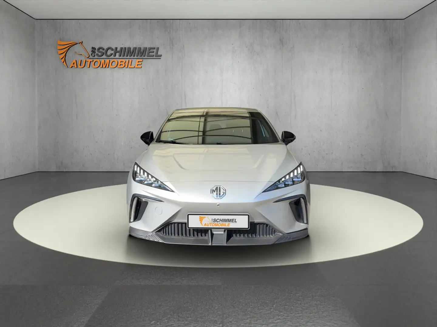 MG MG4 Luxury 64 kWh SHZ KAMERA W-LAN LED 360° Srebrny - 2