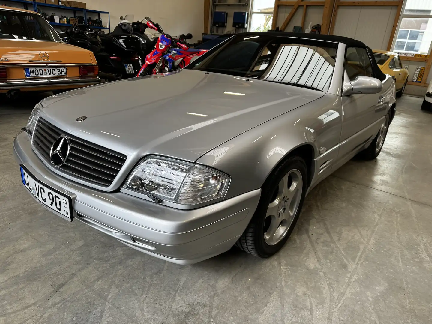 Mercedes-Benz SL 280 R 129 Scheckheft Mercedes Srebrny - 1