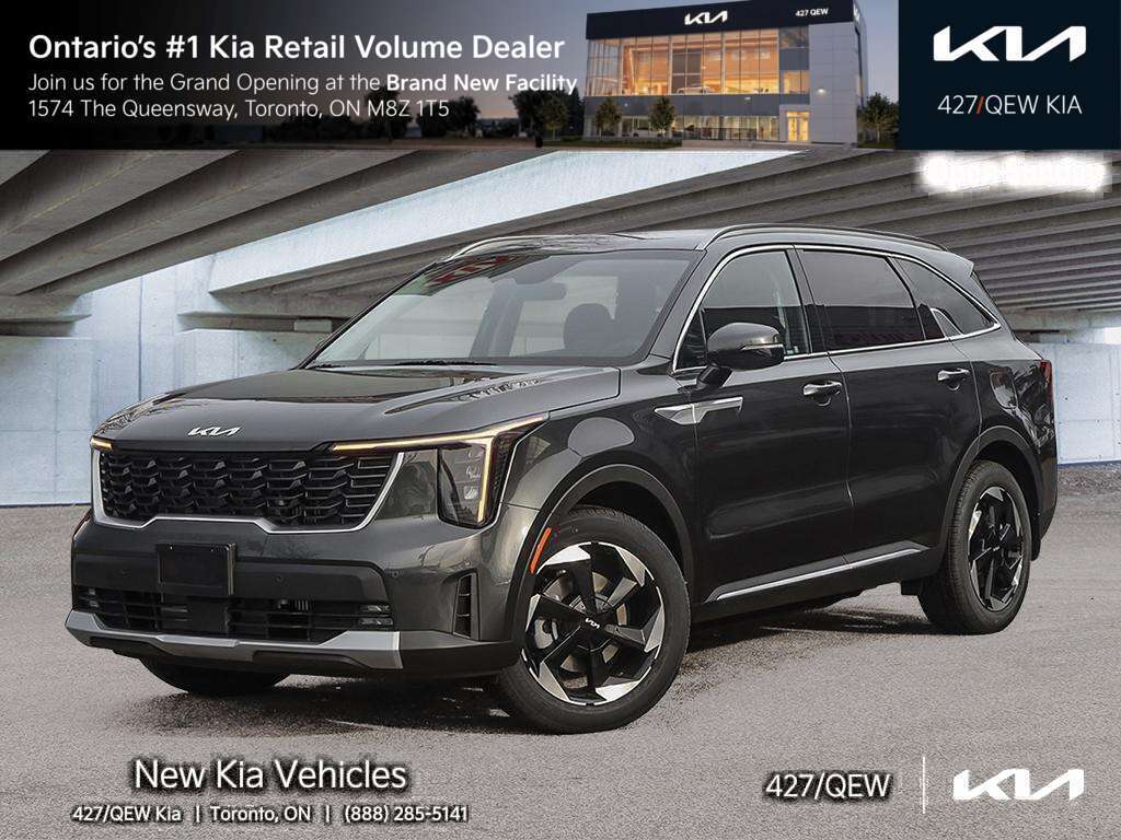 Gray 2026 Kia Sorento Hybrid SUV / Crossover  6-Speed Automatic