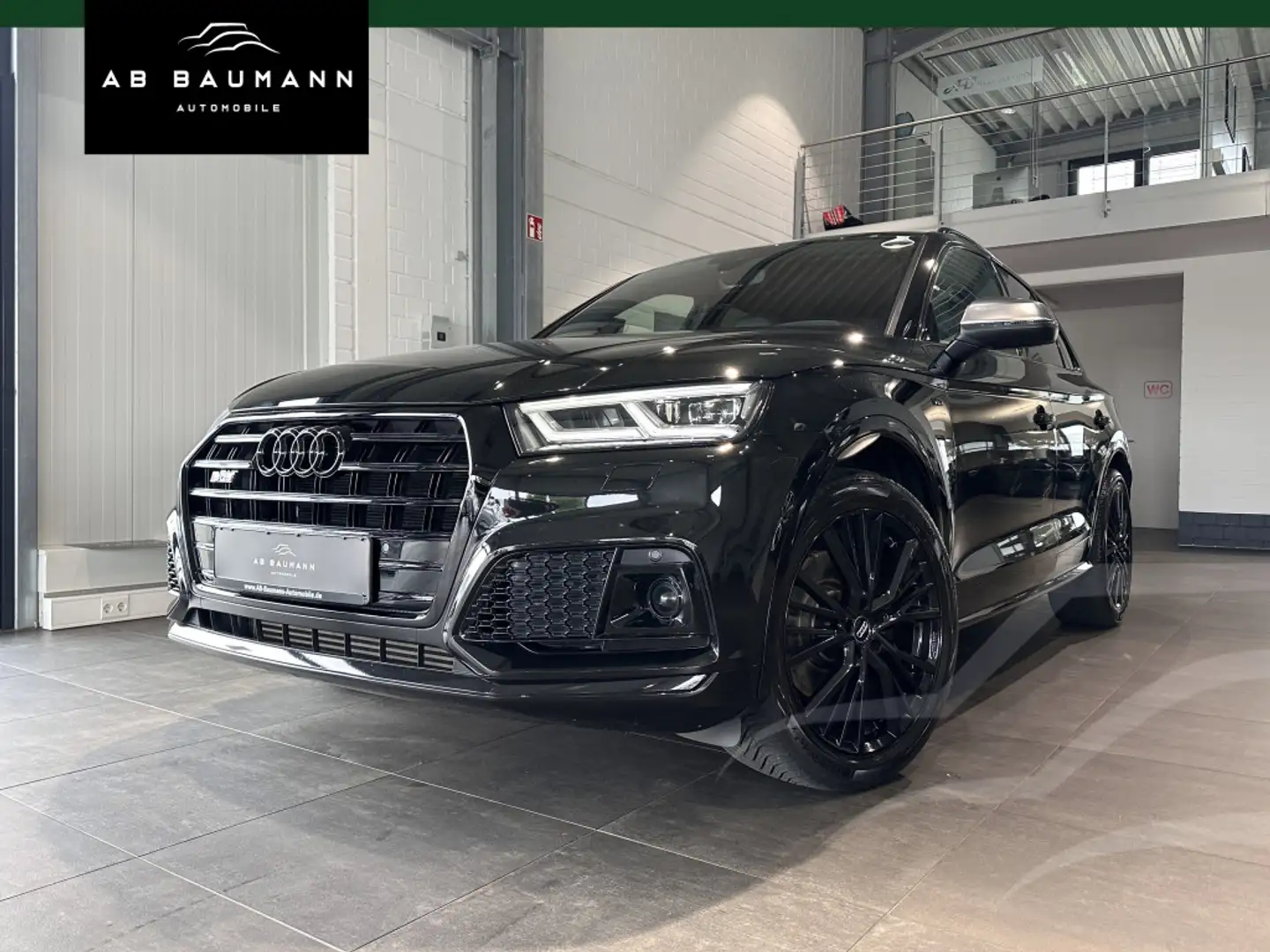 Audi SQ5 *DT. FZG., ASSISTENTEN, RFK, CARPLAY* Fekete - 1