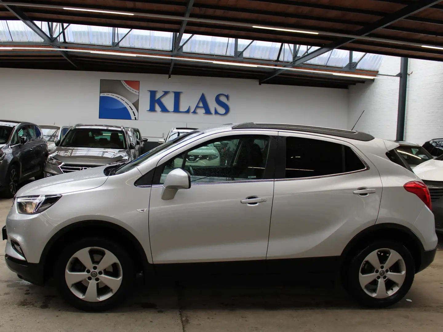 Opel Mokka X 1.6 CDTI+CUIR+GPS+CAMERA+SIEGES CHAUFFANTS Argent - 2