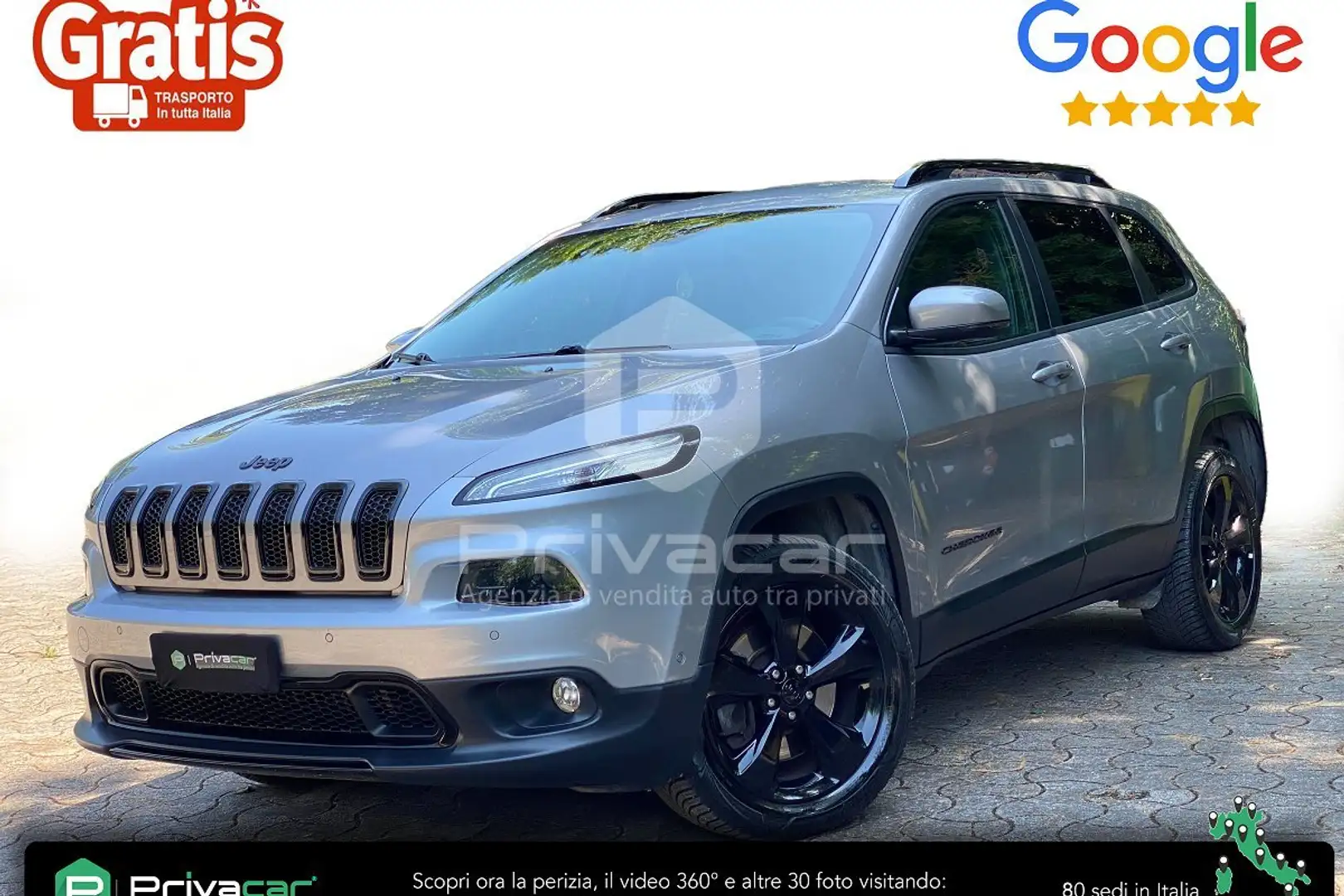 Jeep Cherokee Cherokee 2.2 Mjt AWD Active Drive I Night Eagle Argent - 1