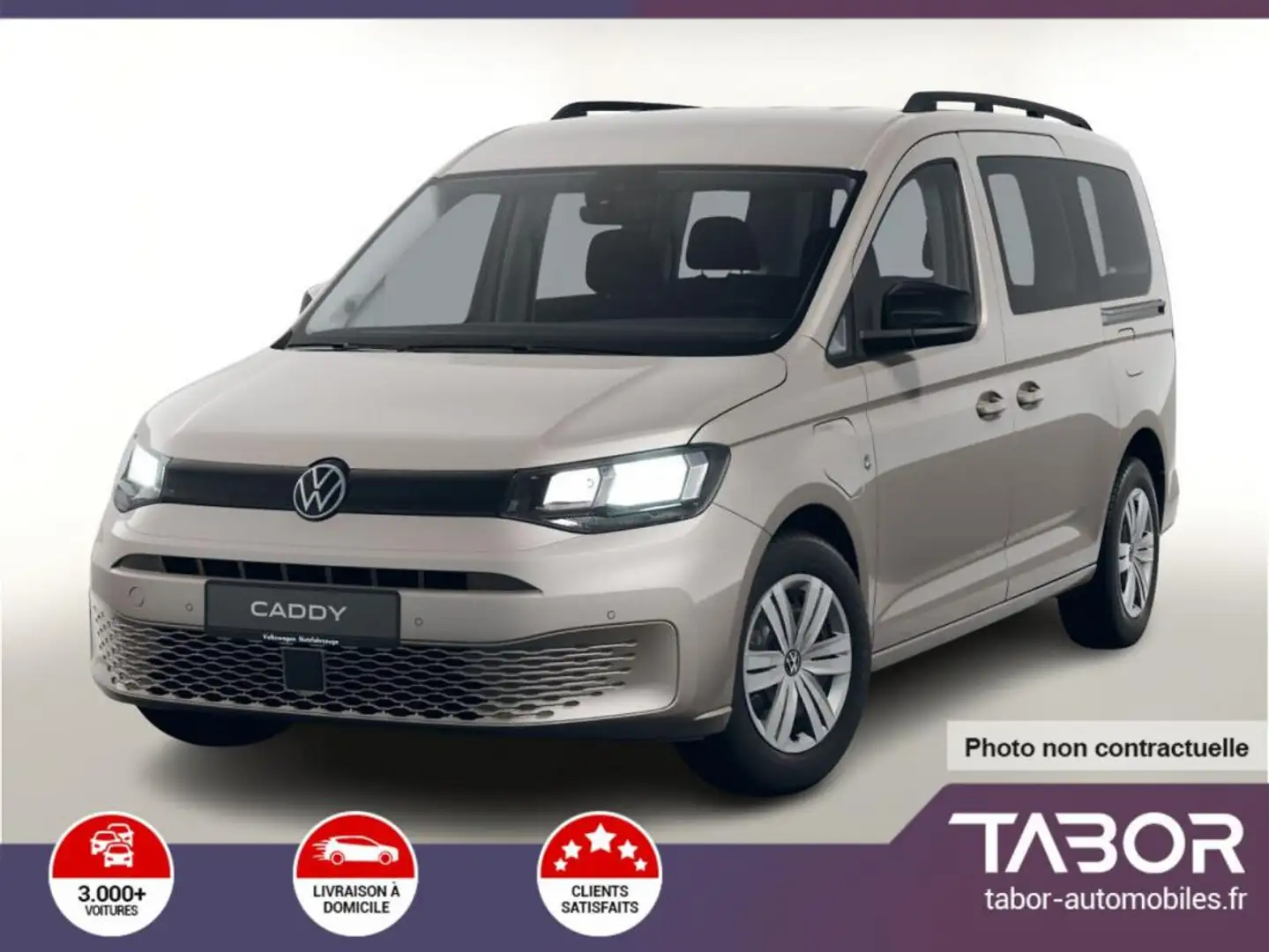 Volkswagen Caddy Maxi 1.5 PHEV 116 DSG Keyl Kam Beige - 1