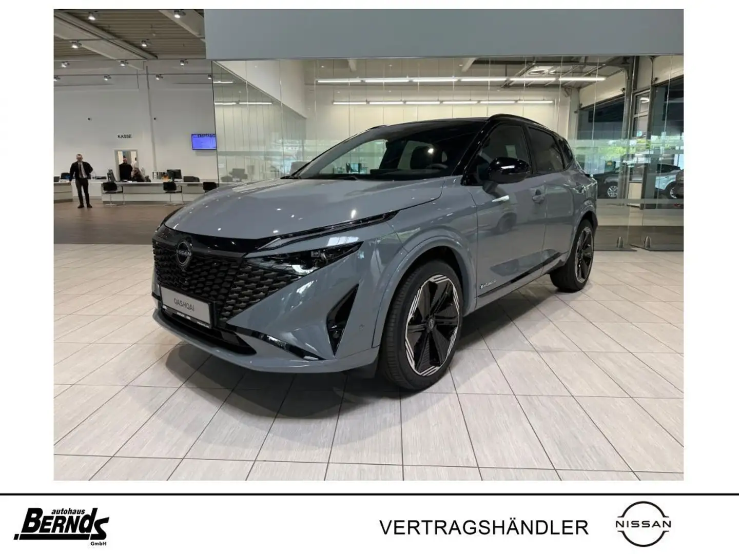 Nissan Qashqai e-Power N-Design PANORAMAGLASDACH BOSE Grau - 1