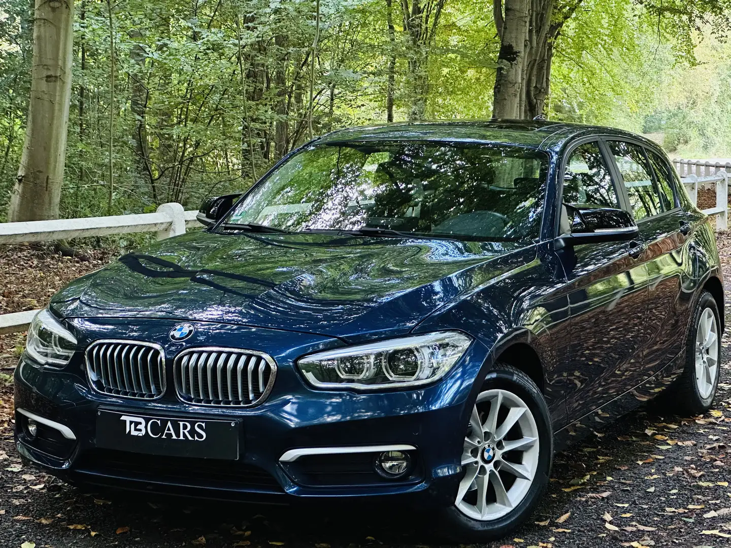 BMW 118 /// BOITE AUTOMATIQUE \\\ ** FULL OPTIONS ** Bleu - 2