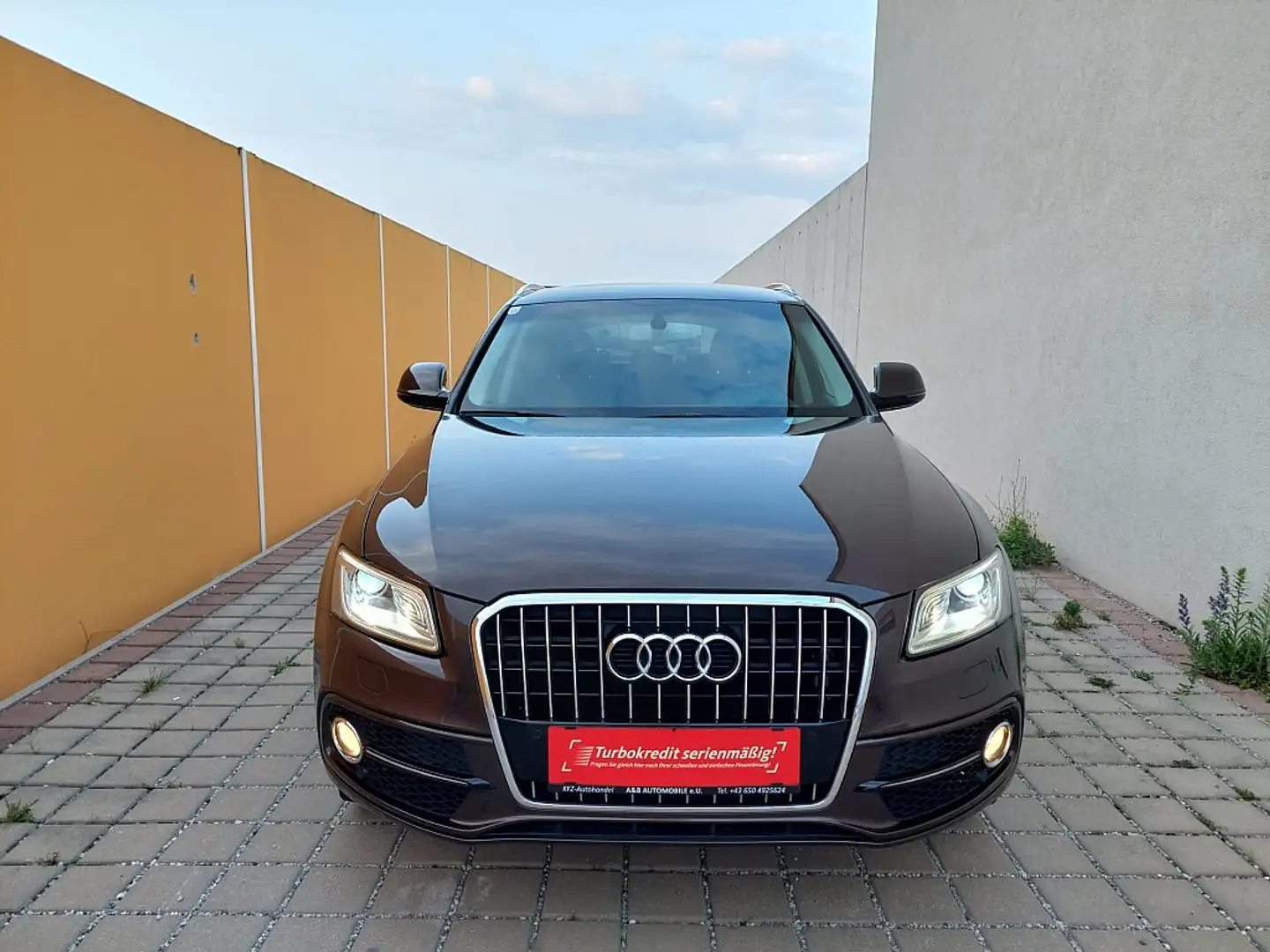 Audi Q5 2,0 TDI Daylight Erster Besitz Braun - 2