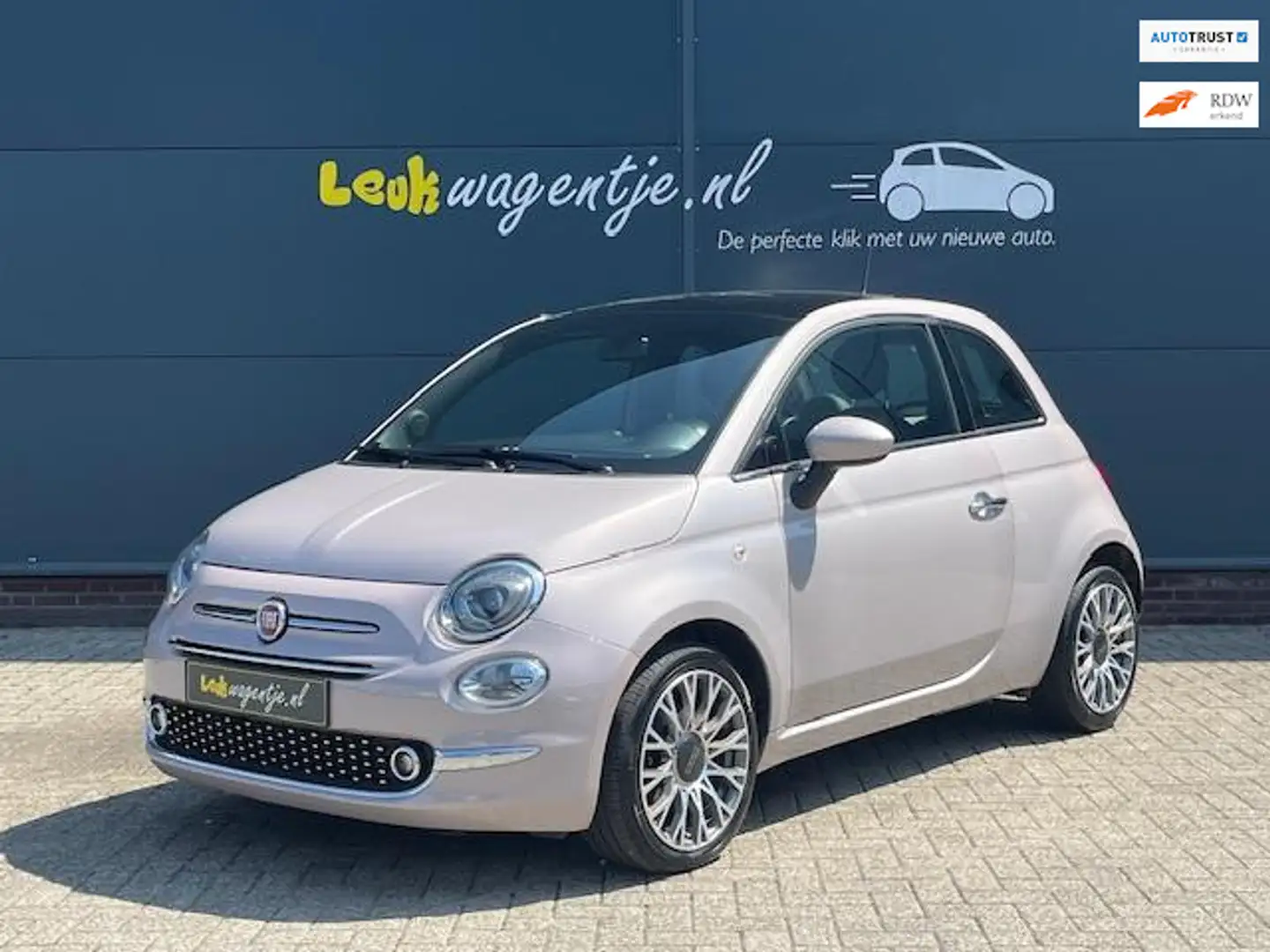 Fiat 500 1.2 Star *carplay *cruise *pano *airco *16 inch - 1