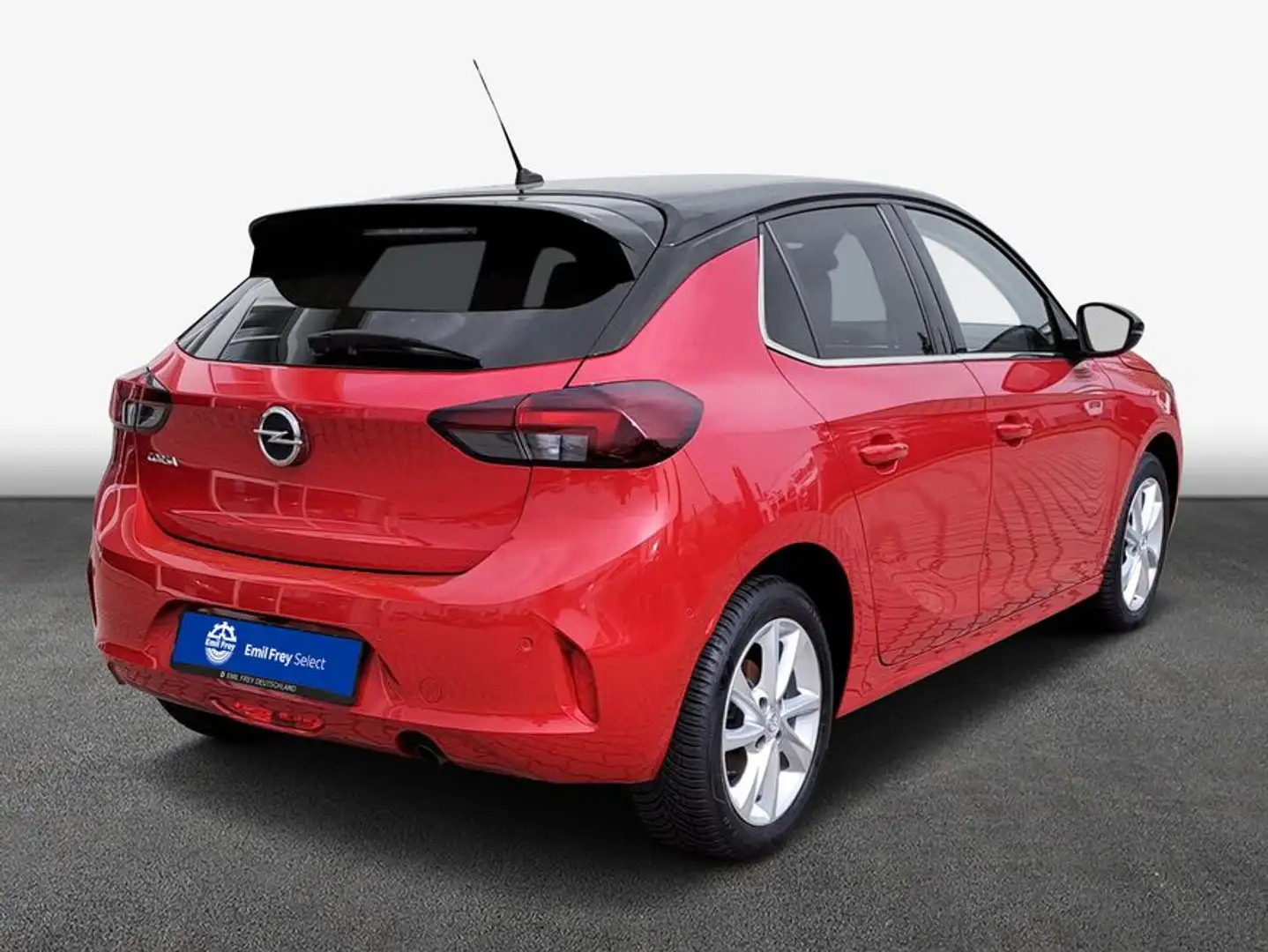 Opel Corsa 1.2 Automatik Elegance 180° Cam Sitzhzg. Rood - 2