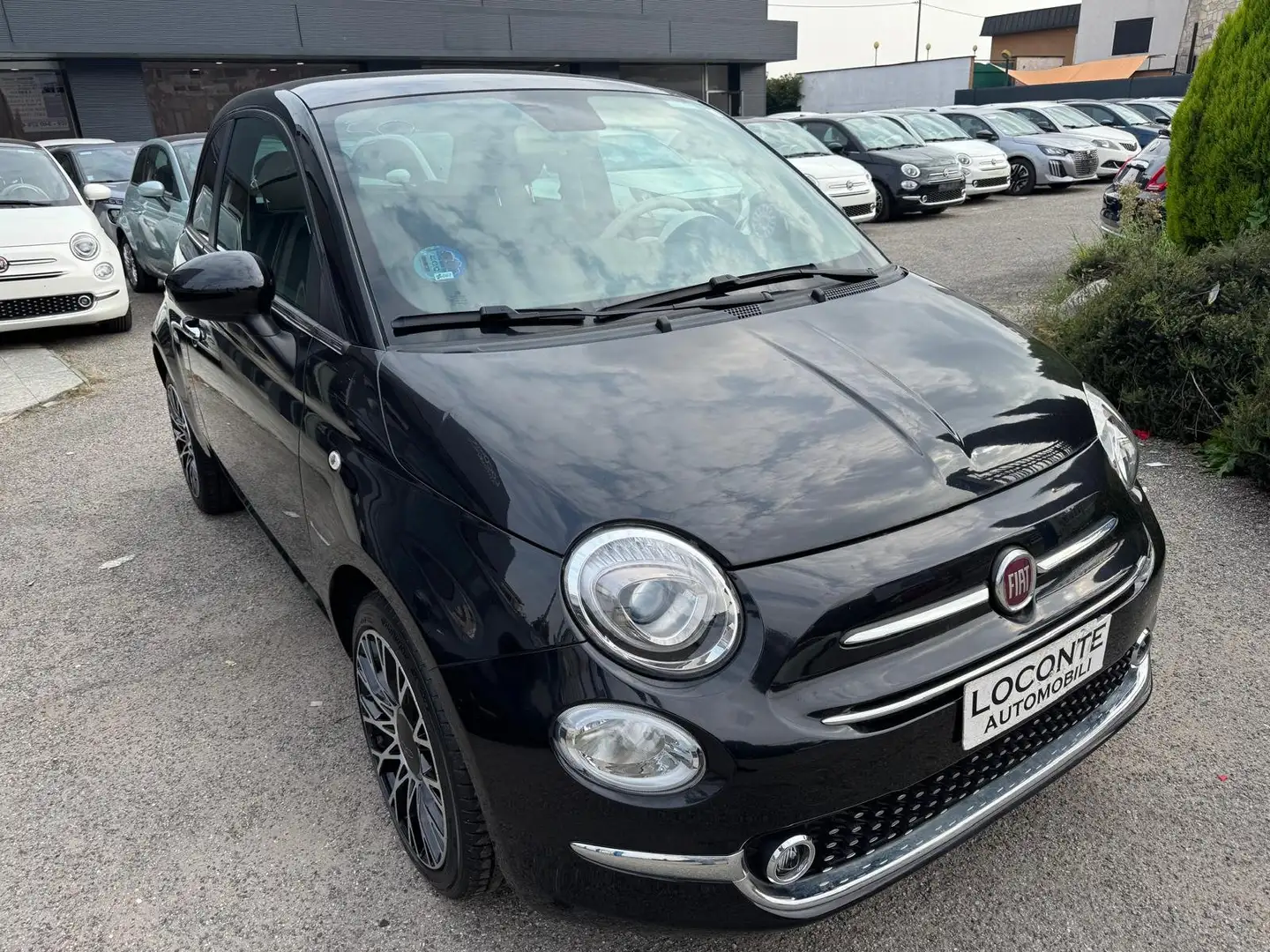 Fiat 500 500 1.0 hybrid Lounge 70cv Nero - 1