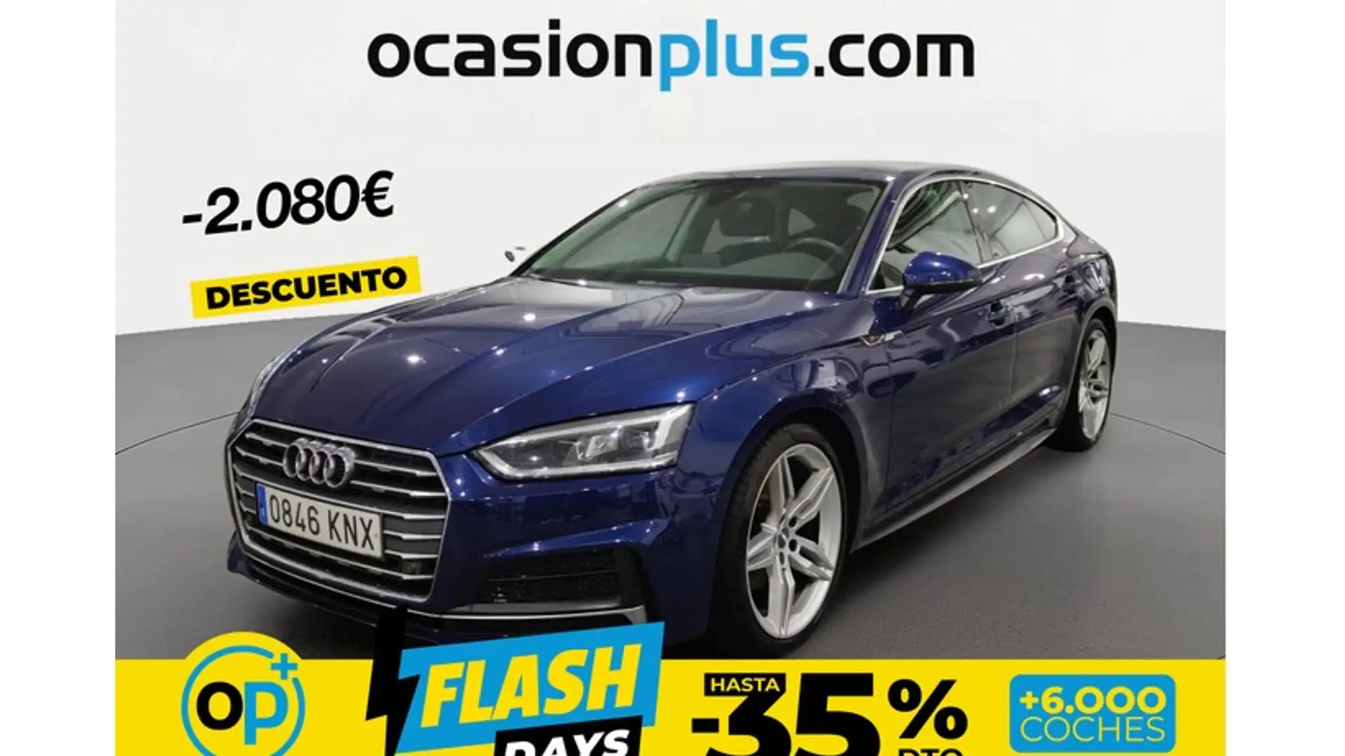 Audi A5 Sportback 1.4 TFSI Sport S tronic 110kW Bleu - 1