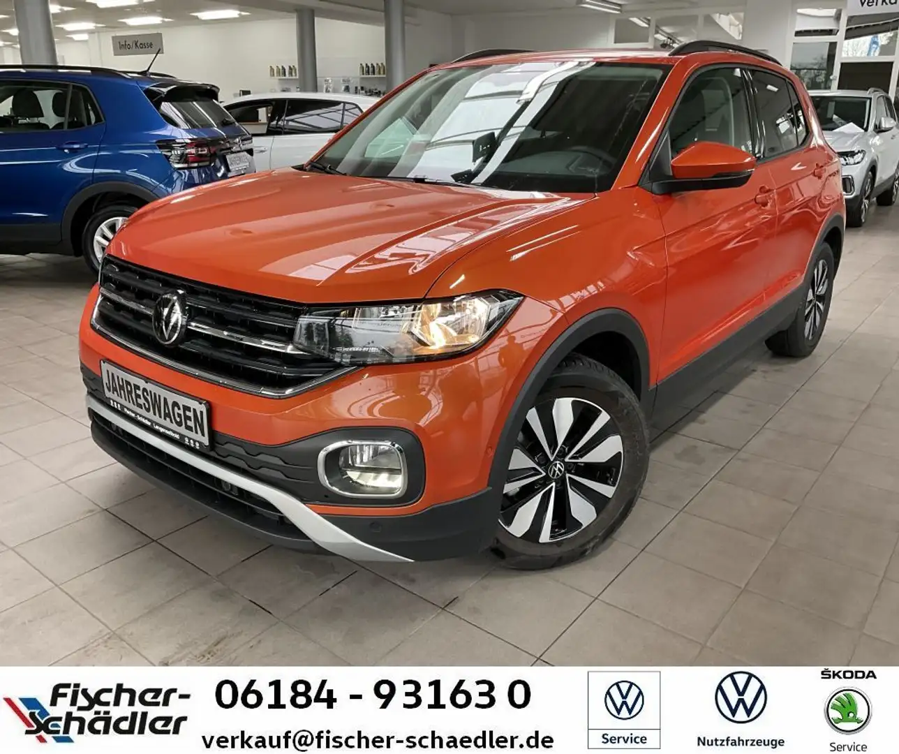 Volkswagen T-Cross MOVE MOVE 1.0TSI*Navi*BlindSpot*Keyless* Orange - 1