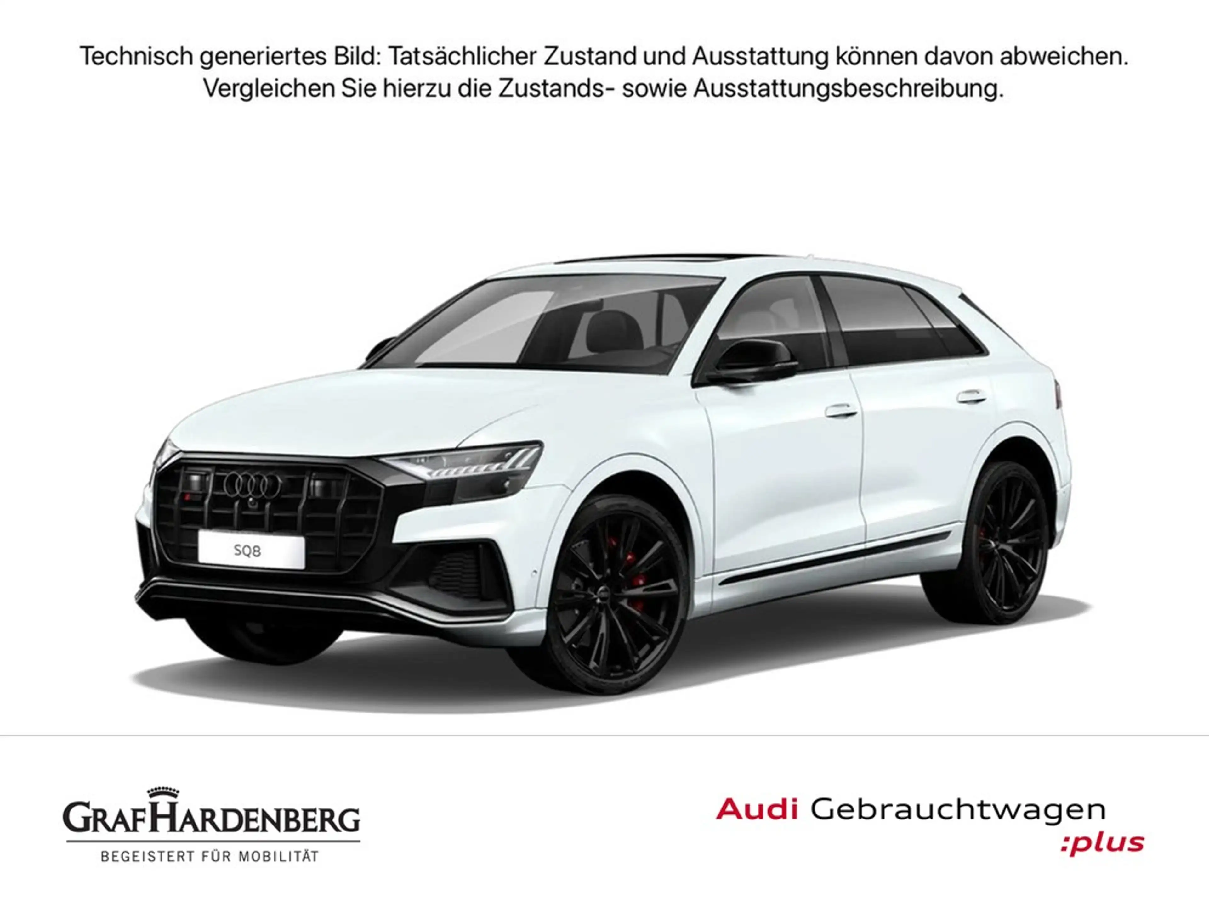 Audi SQ8 4.0 TFSI quattro . LED ACC HuD B&O AHK Pano