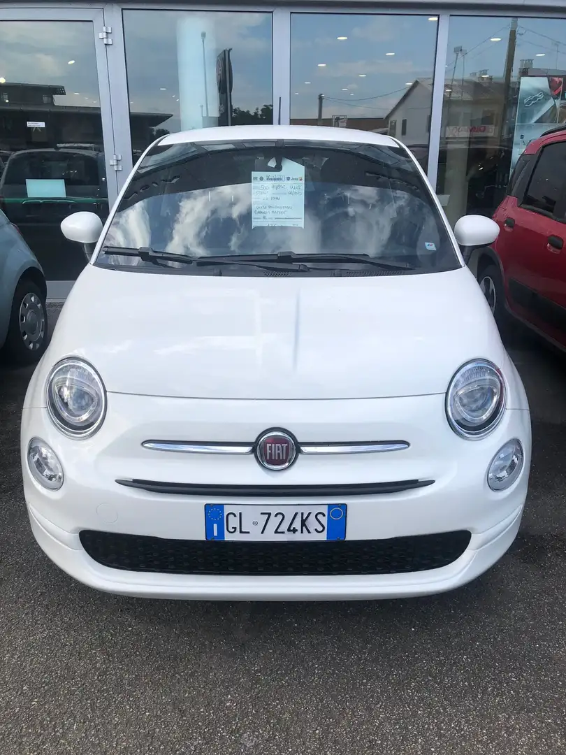 Fiat 500 500 1.0 hybrid 70cv Blanc - 2