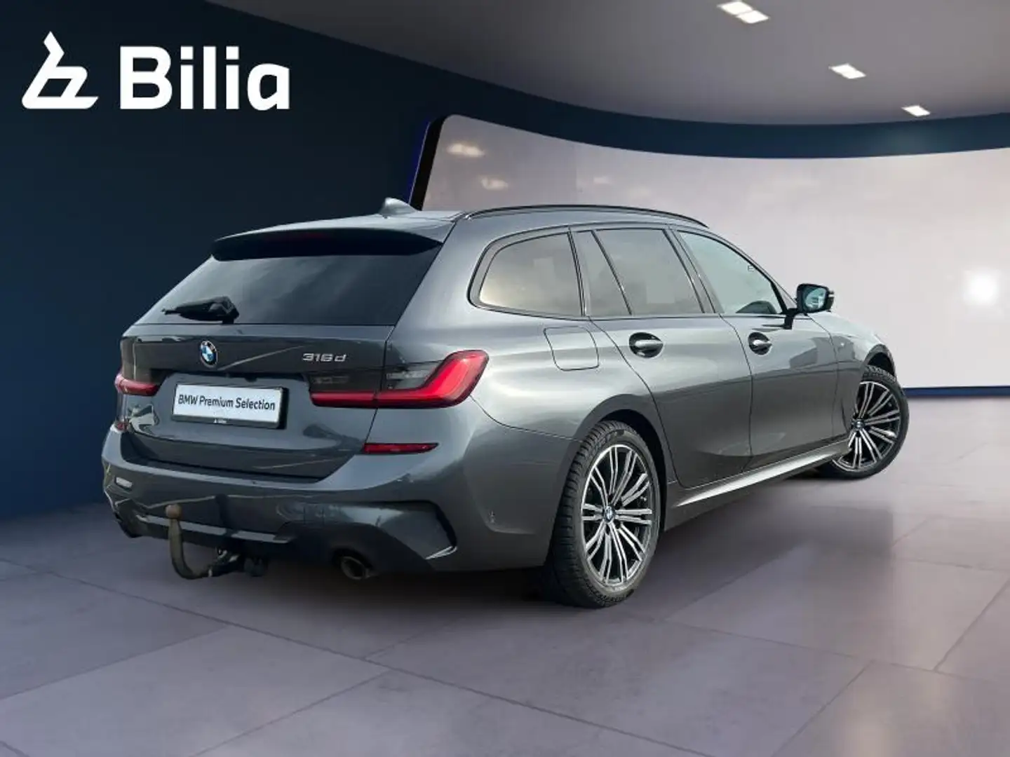 BMW 316 316d touring Gris - 2