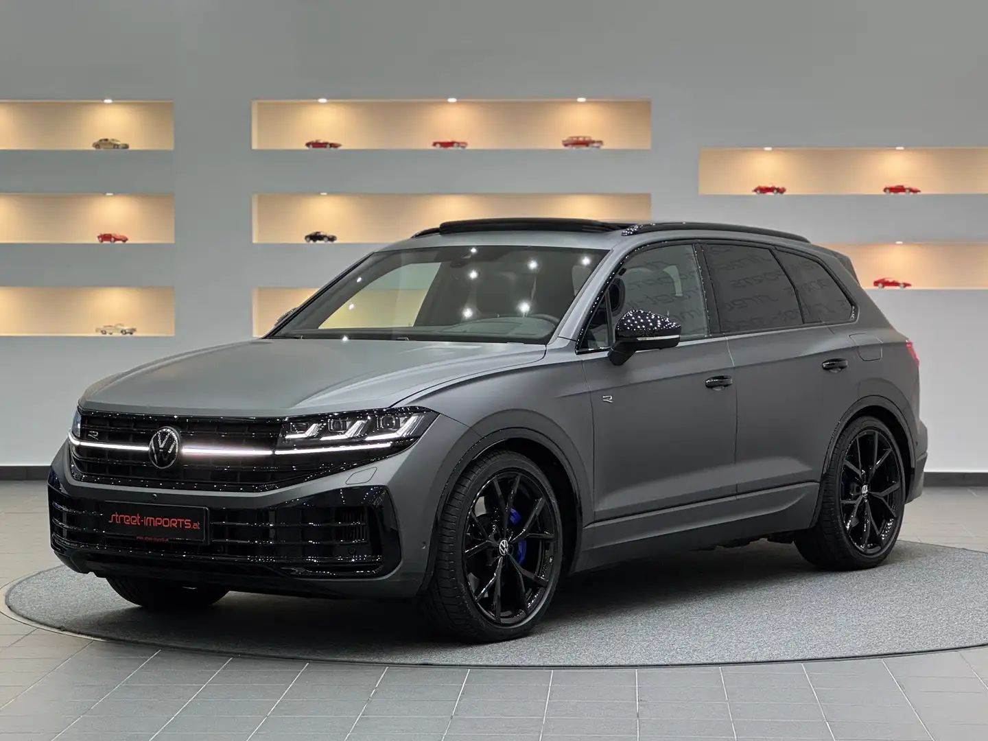 Volkswagen Touareg R 4Motion *VOLLVOLL*Siliziumgrau matt* Gris - 1