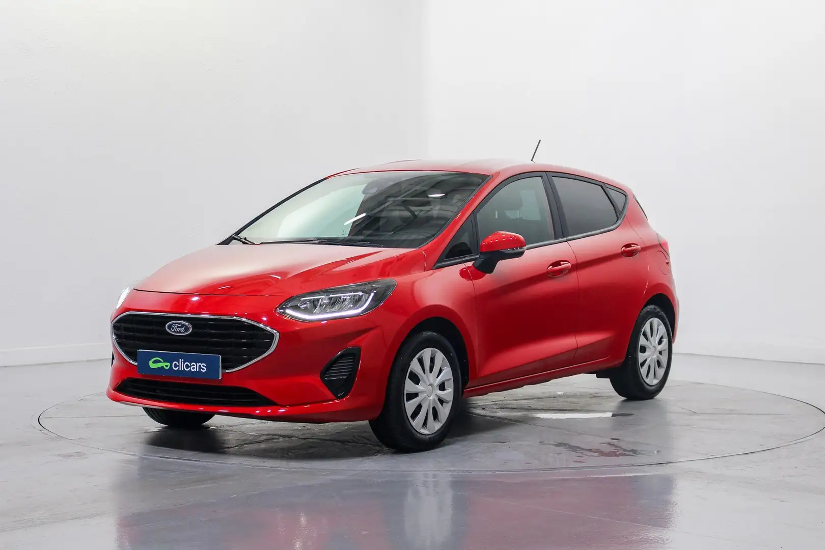 Ford Fiesta 1.0 EcoBoost Trend 100 Rojo - 1