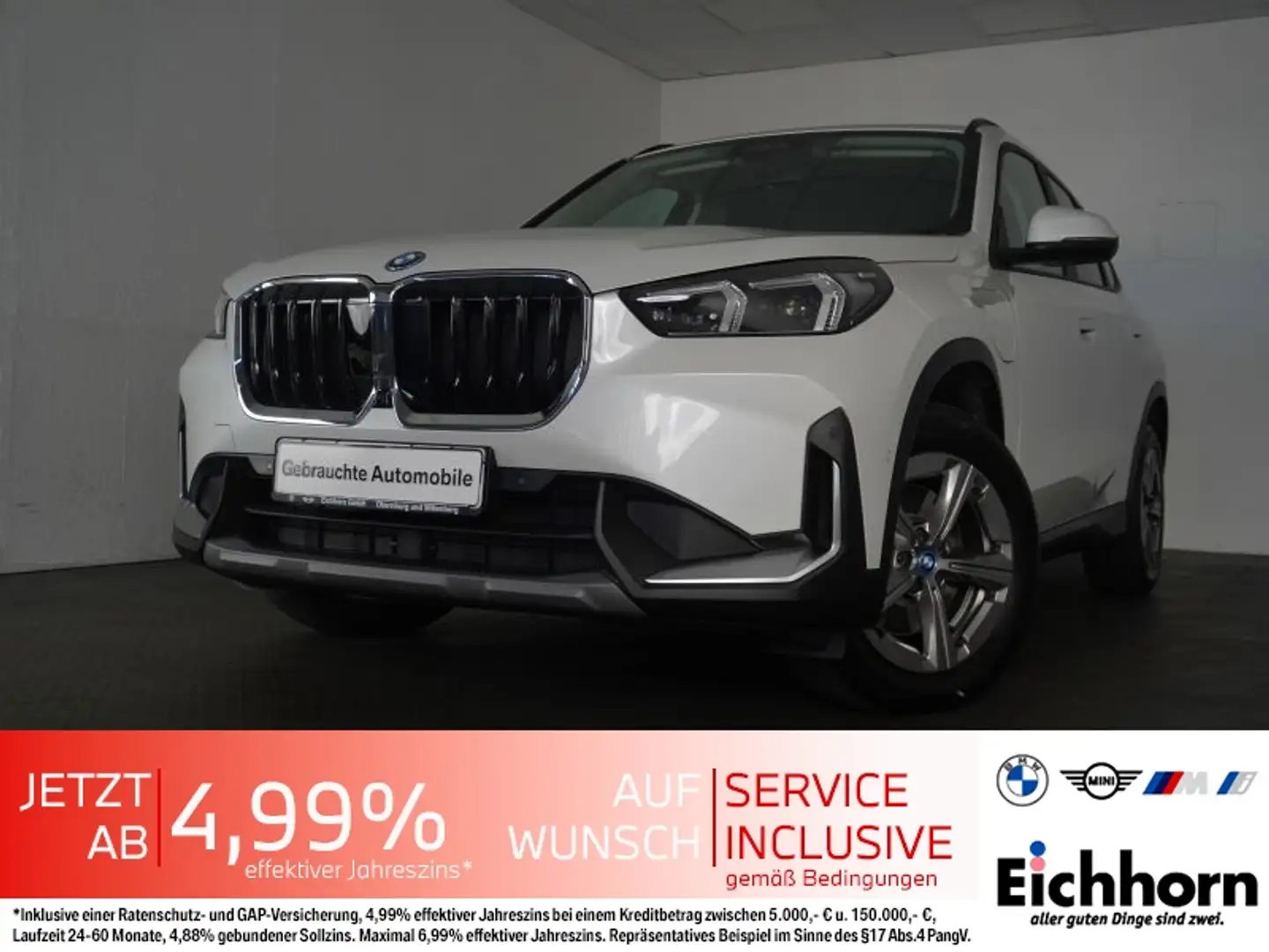 BMW X1 xDrive25e *NAVI.HUD.H&K HiFi.PARKASSIST* Blanc - 1