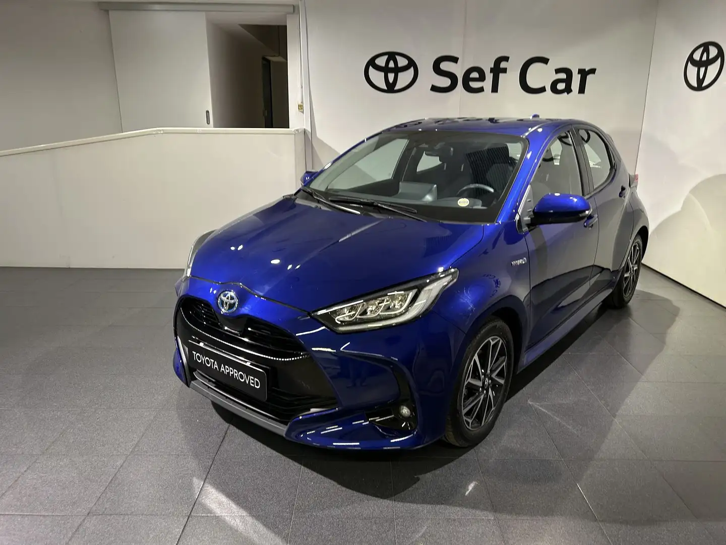 Toyota Yaris Yaris 1.5 Hybrid 5 porte Trend AREA C FREE Blu/Azzurro - 1