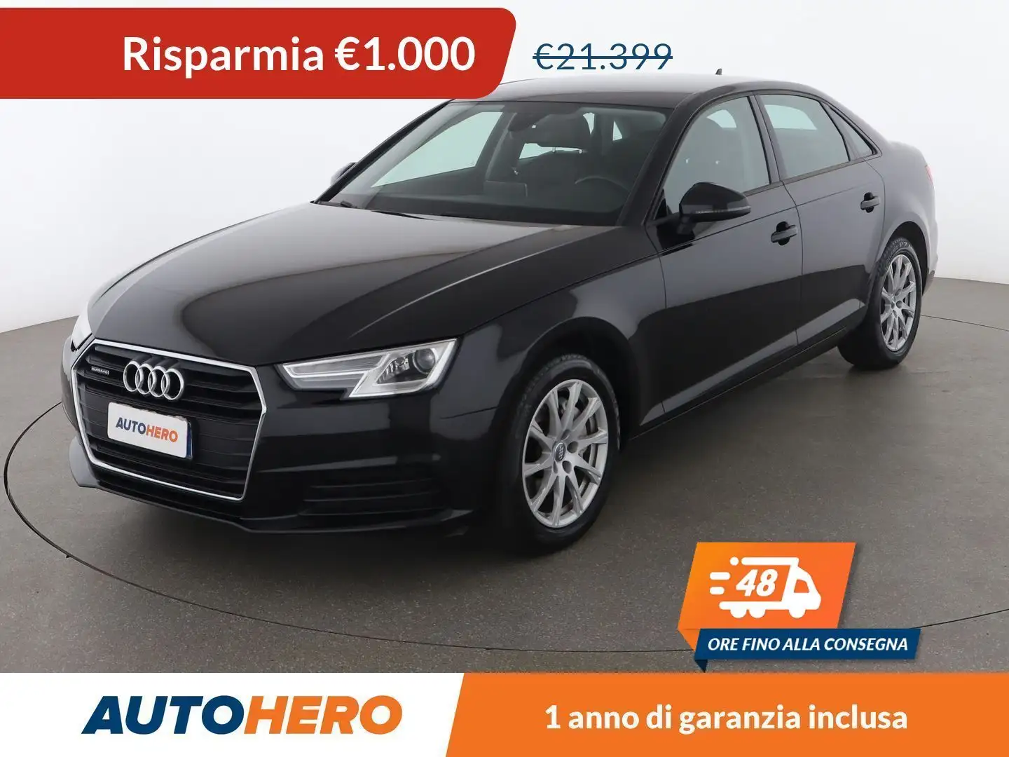 Audi A4 2.0 TDI 190 CV S tronic quattro Nero - 1