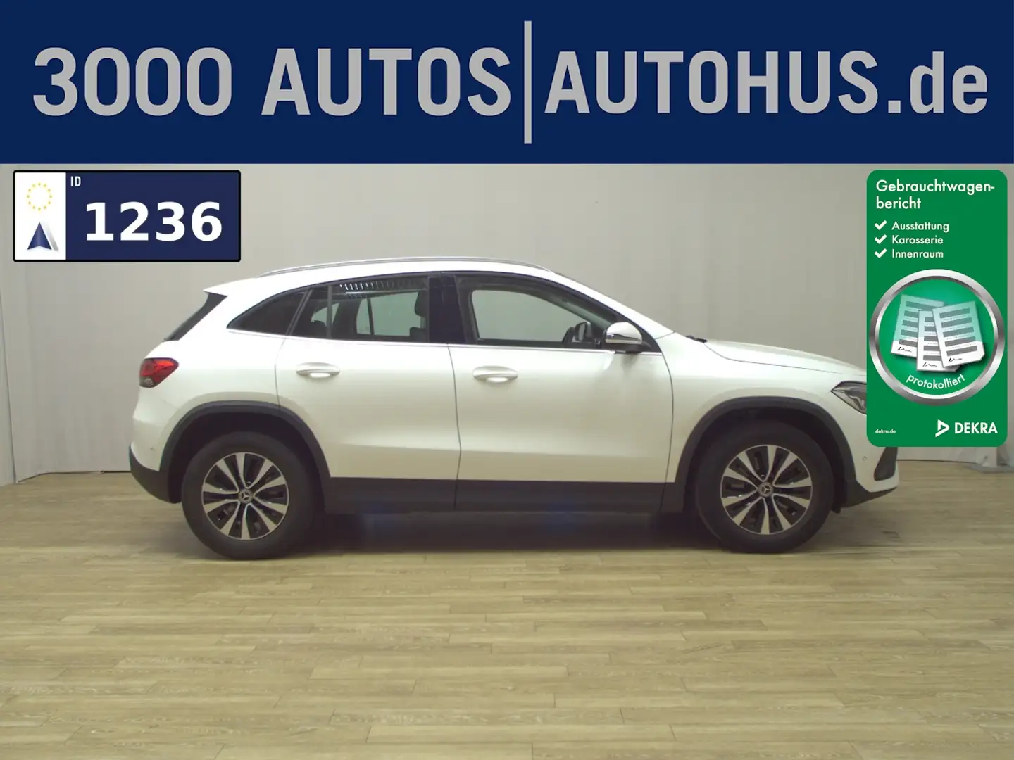 Mercedes-Benz GLA 220 d 4M Style Navi LED Pano StHzg Shz RFK Blanc - 1
