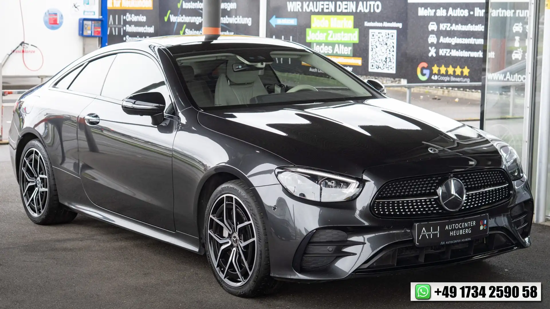 Mercedes-Benz E 300 D AMG *PANO*KAM*TOT*BURMESTER*NAVI* Gris - 1