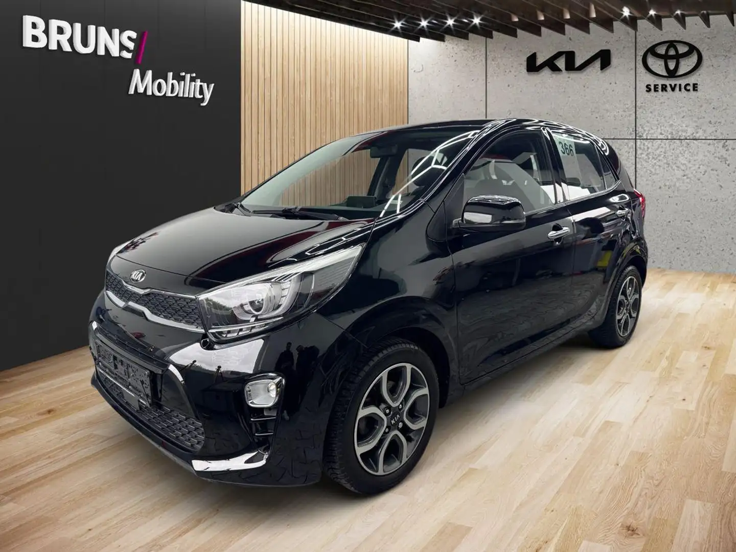 Kia Picanto Spirit 1.2 Automatik Zwart - 2